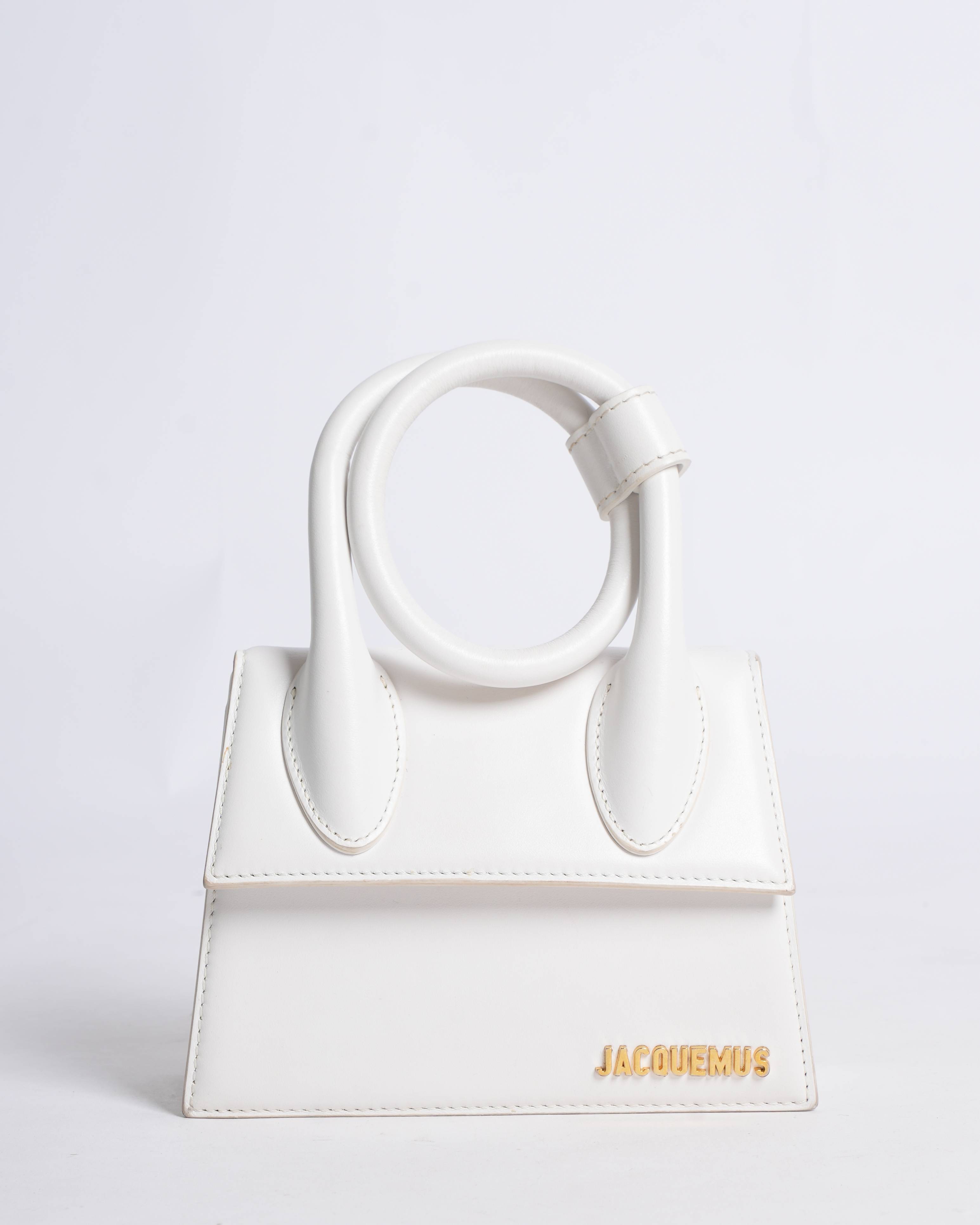 Jacquemus Le Chiquito Noeud leather handbag