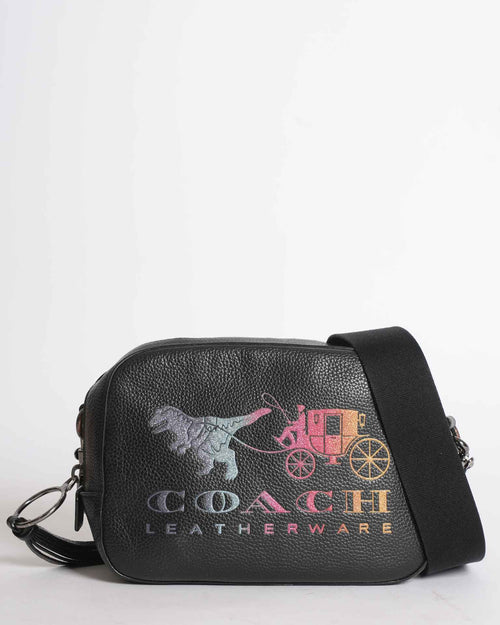 Coach Leather Camera Bag with Rexy & Carriage
