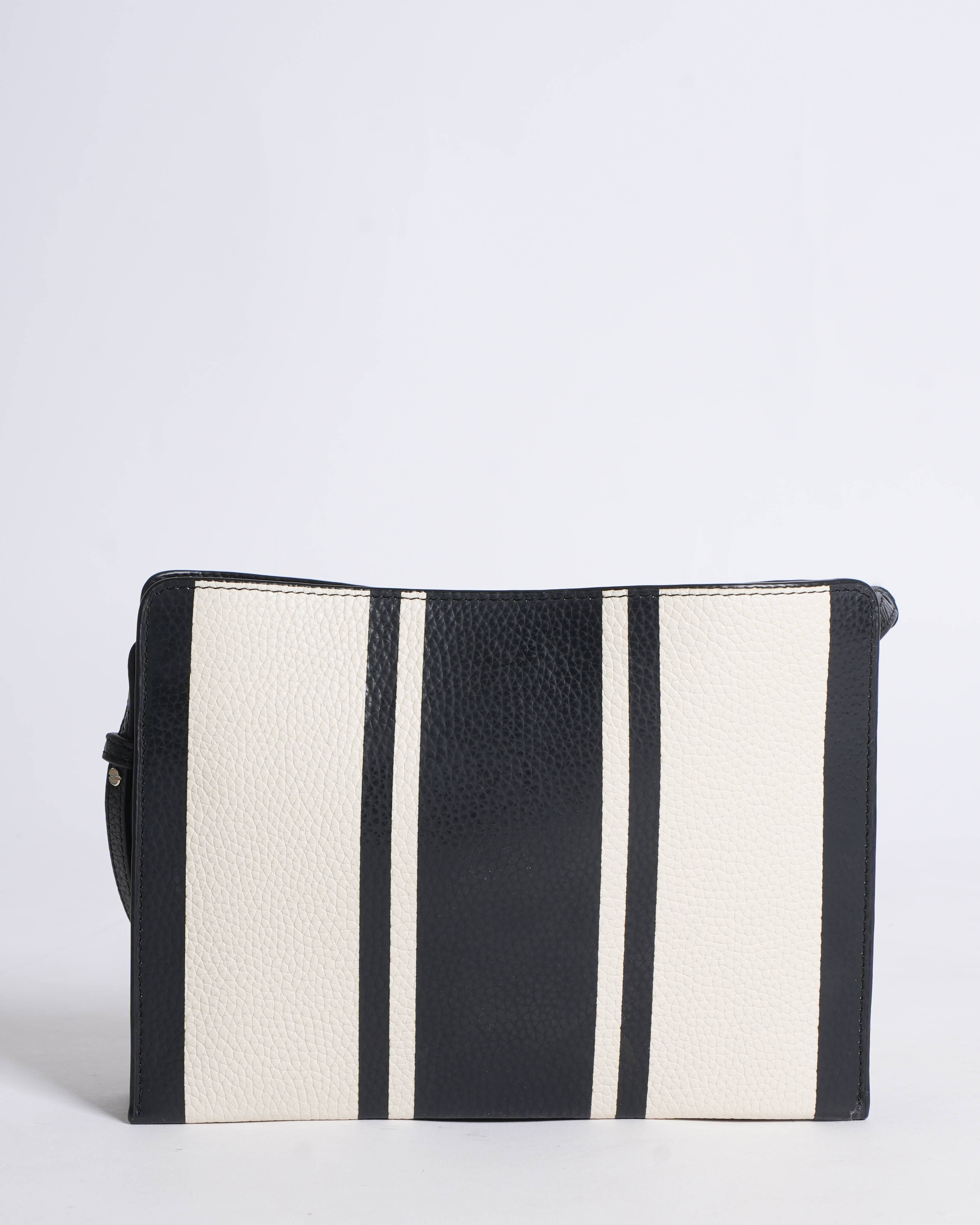 New Oroton
Striped Leather Crossbody Bag