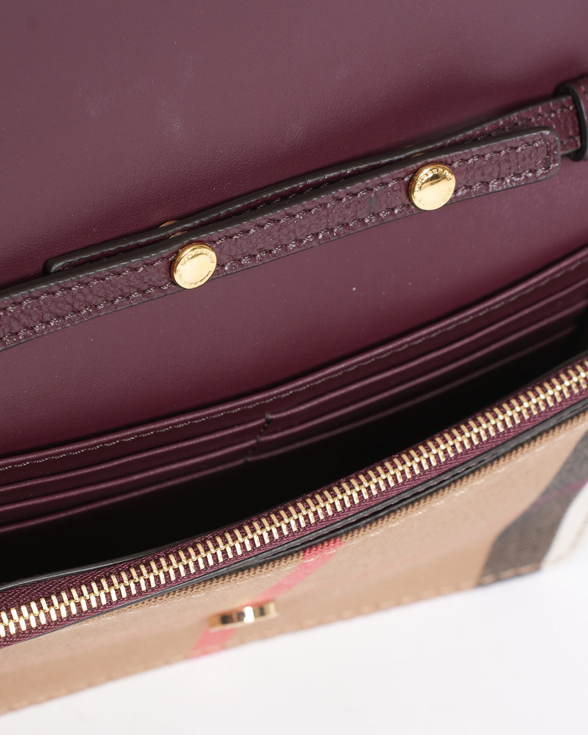 Burberry Hampshire House Check Crossbody Bag