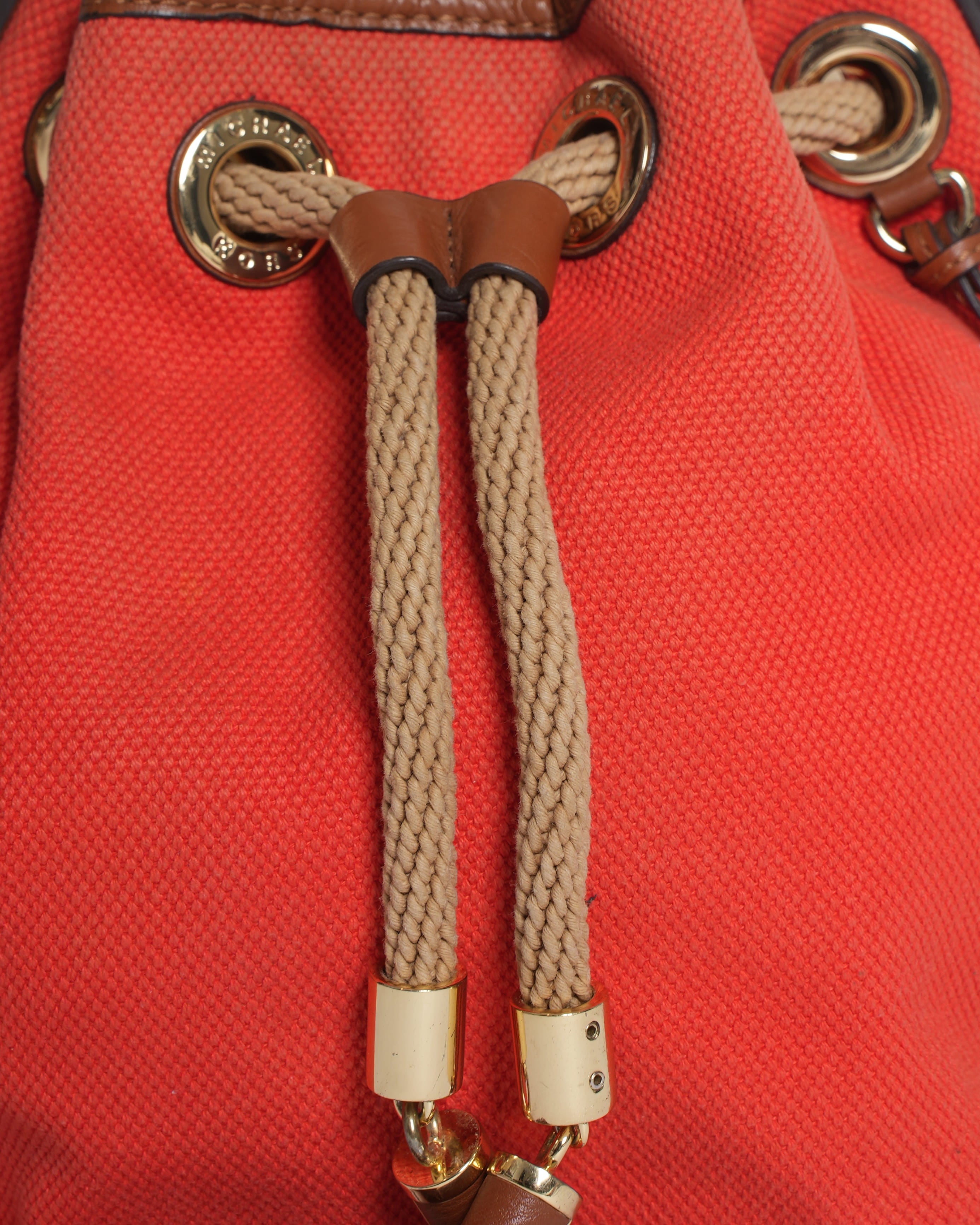 Michael Kors Red Bucket Bag