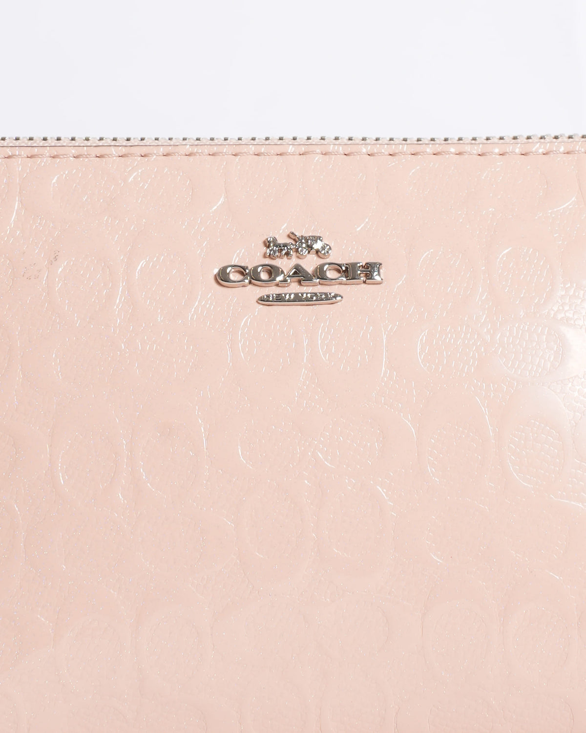 Coach nolita monogram embossed bag