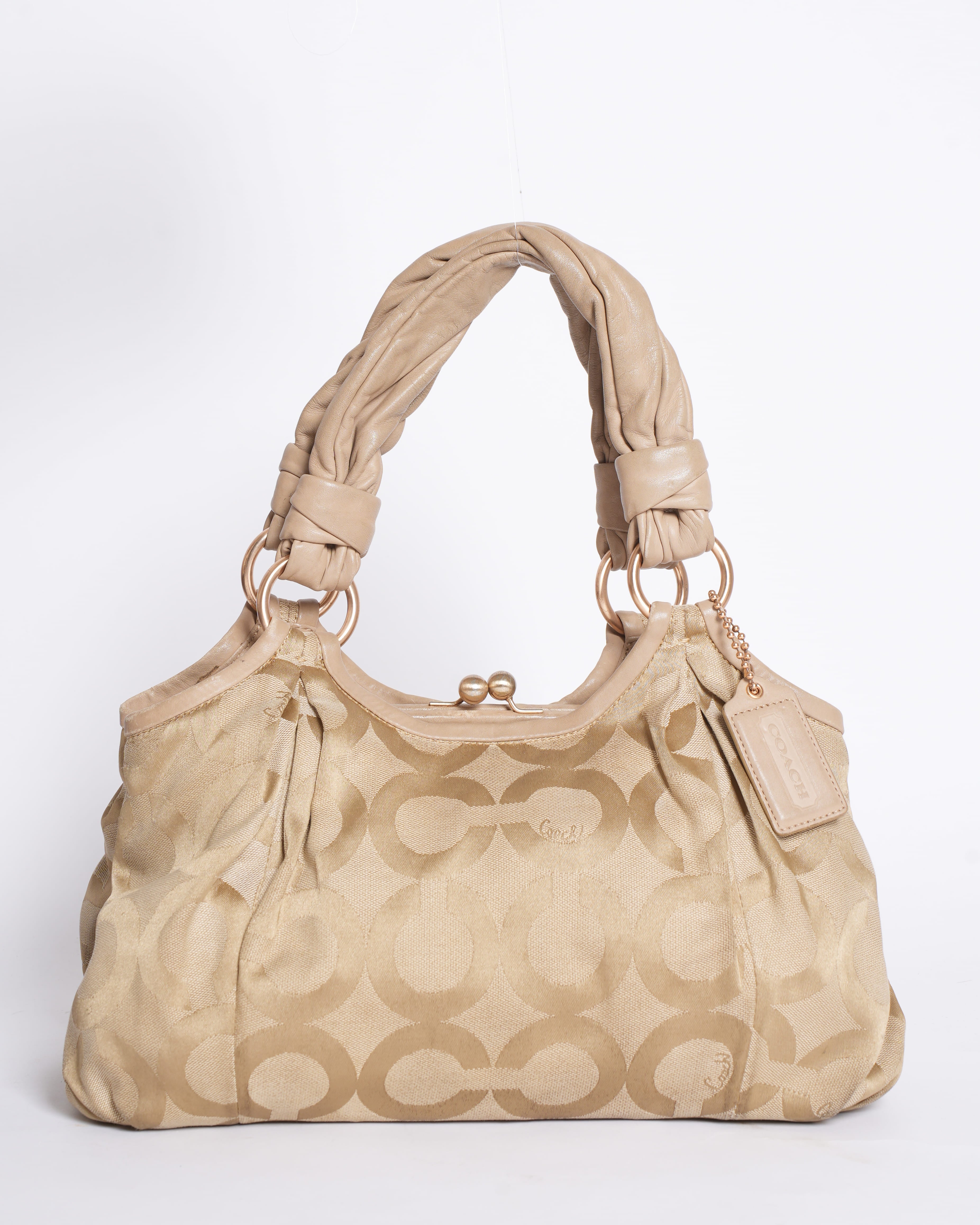 Coach Parker Kiss Lock Vintage Bag