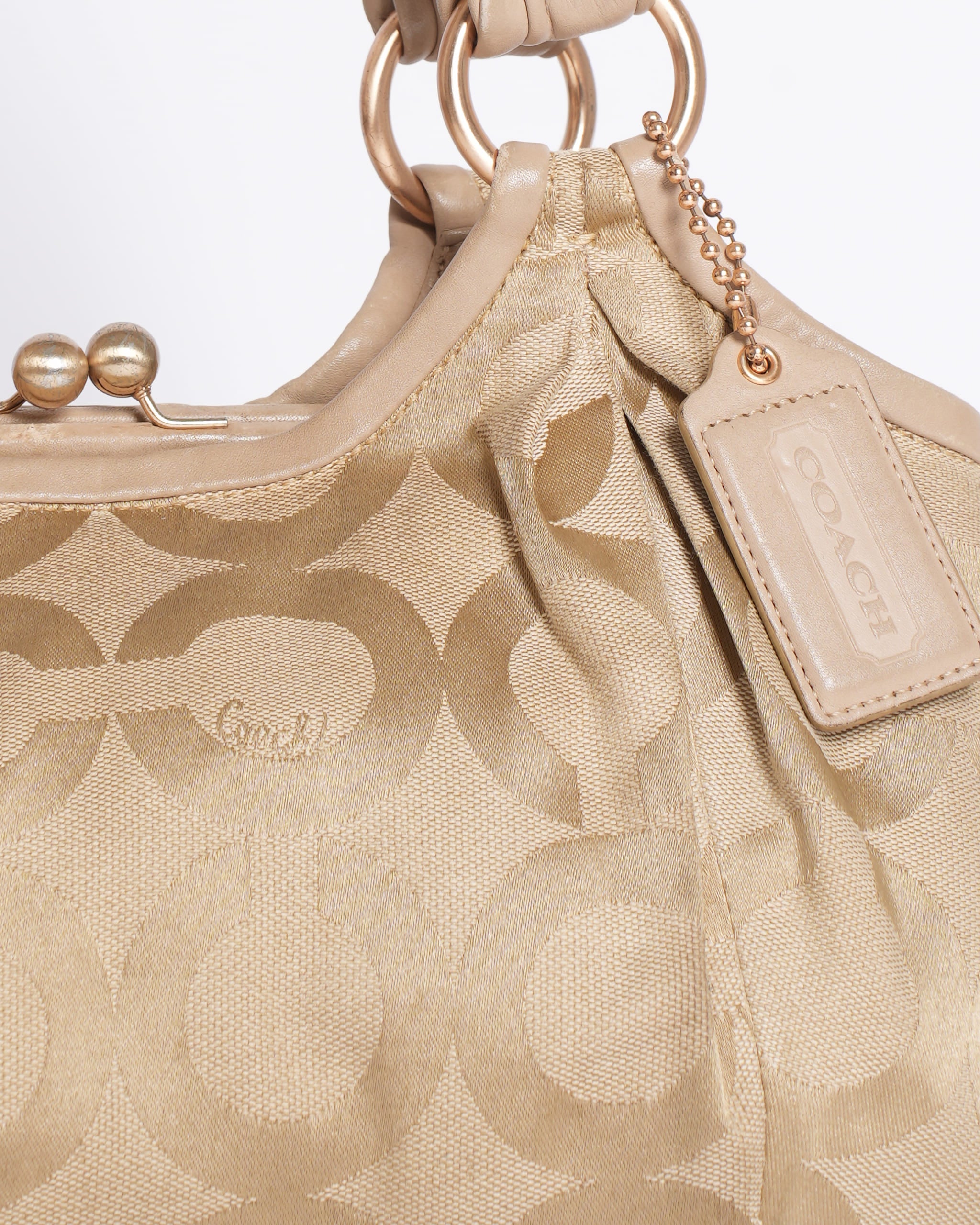 Coach Parker Kiss Lock Vintage Bag