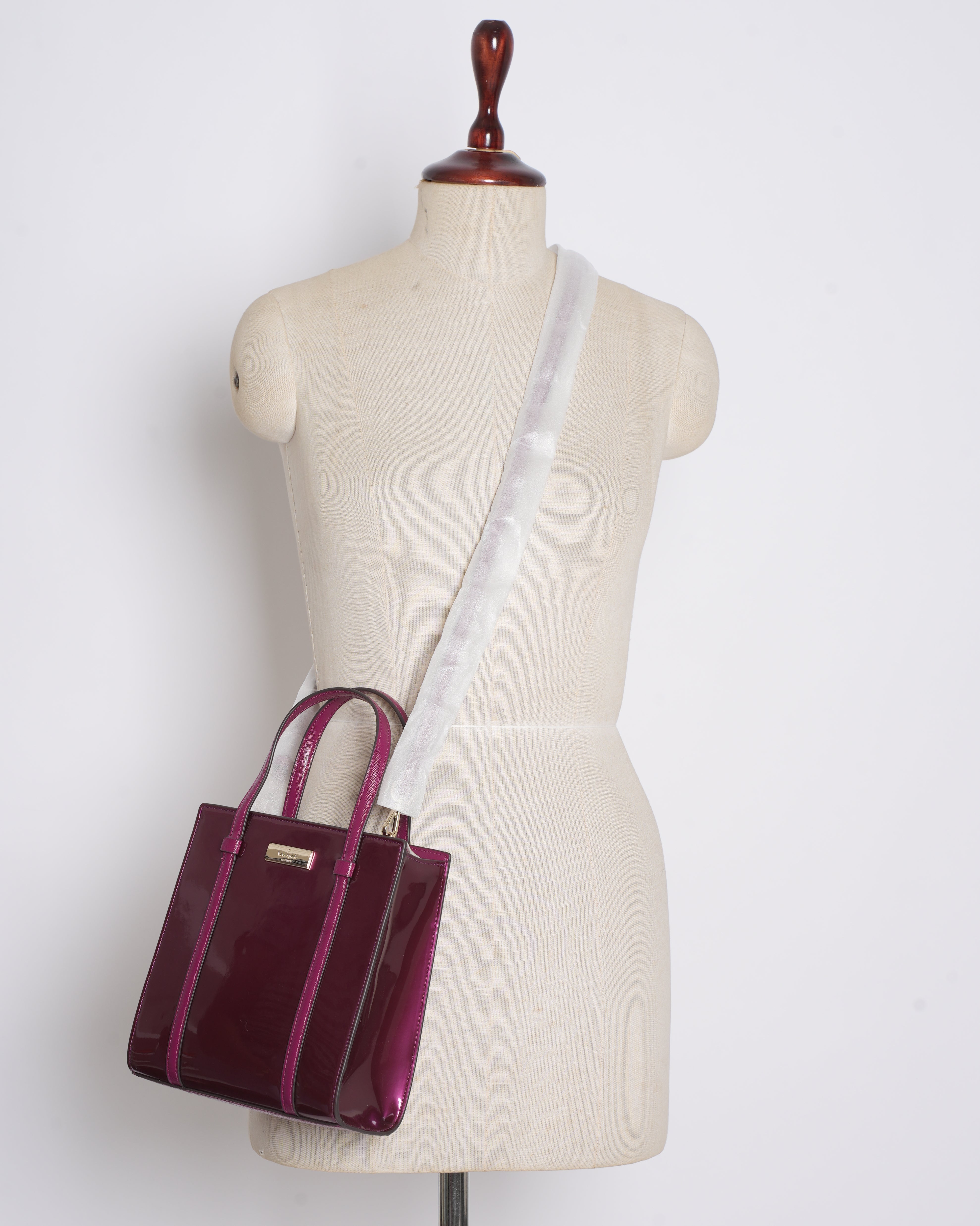 Kate Spade Patent Leather Small Top Handle Bag
