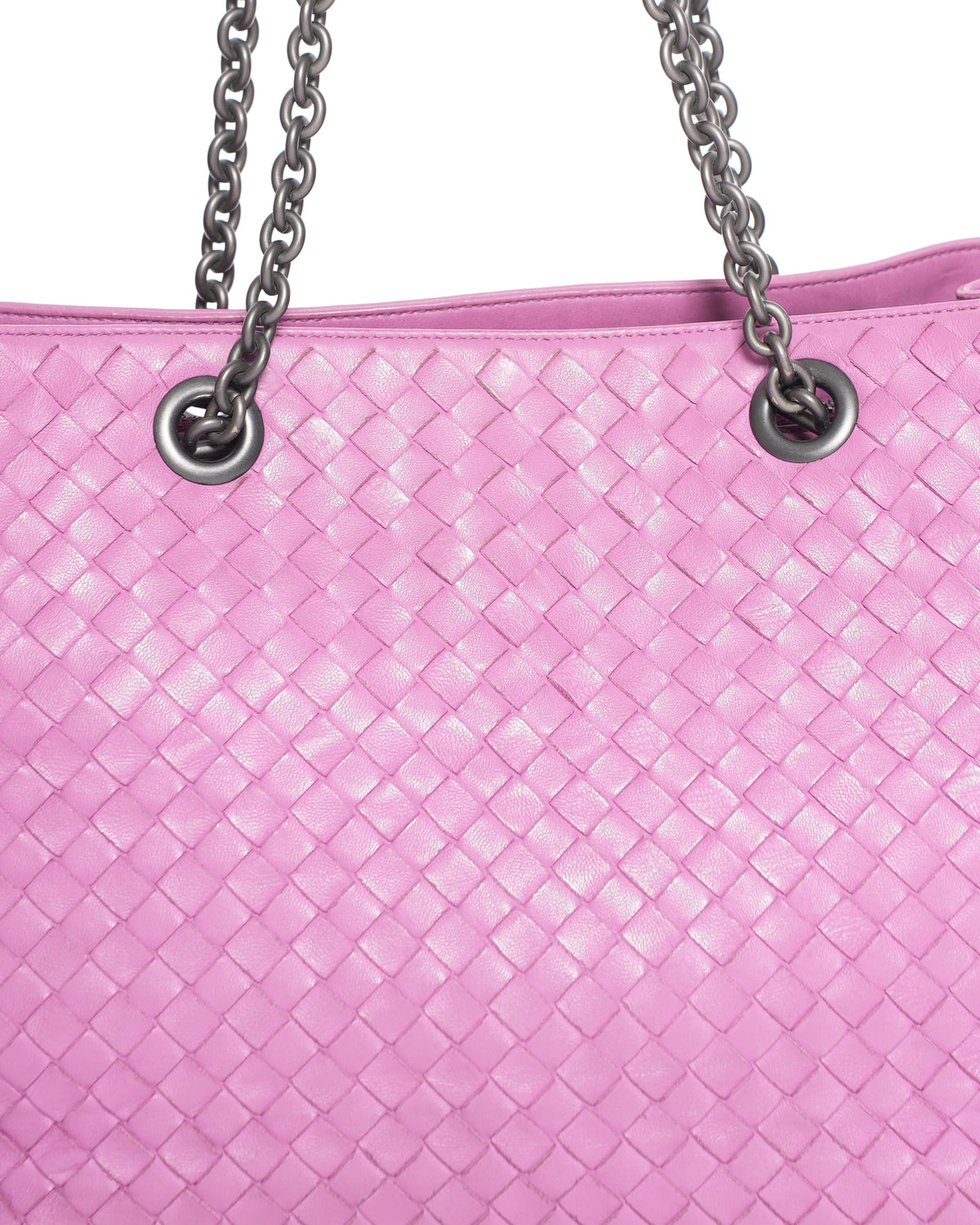 Bottega Veneta Intrecciato Leather Chain Shoulder Bag