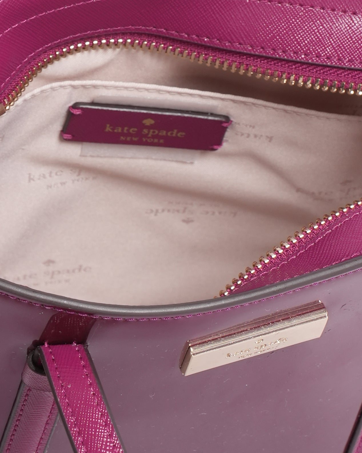 Kate Spade Patent Leather Small Top Handle Bag