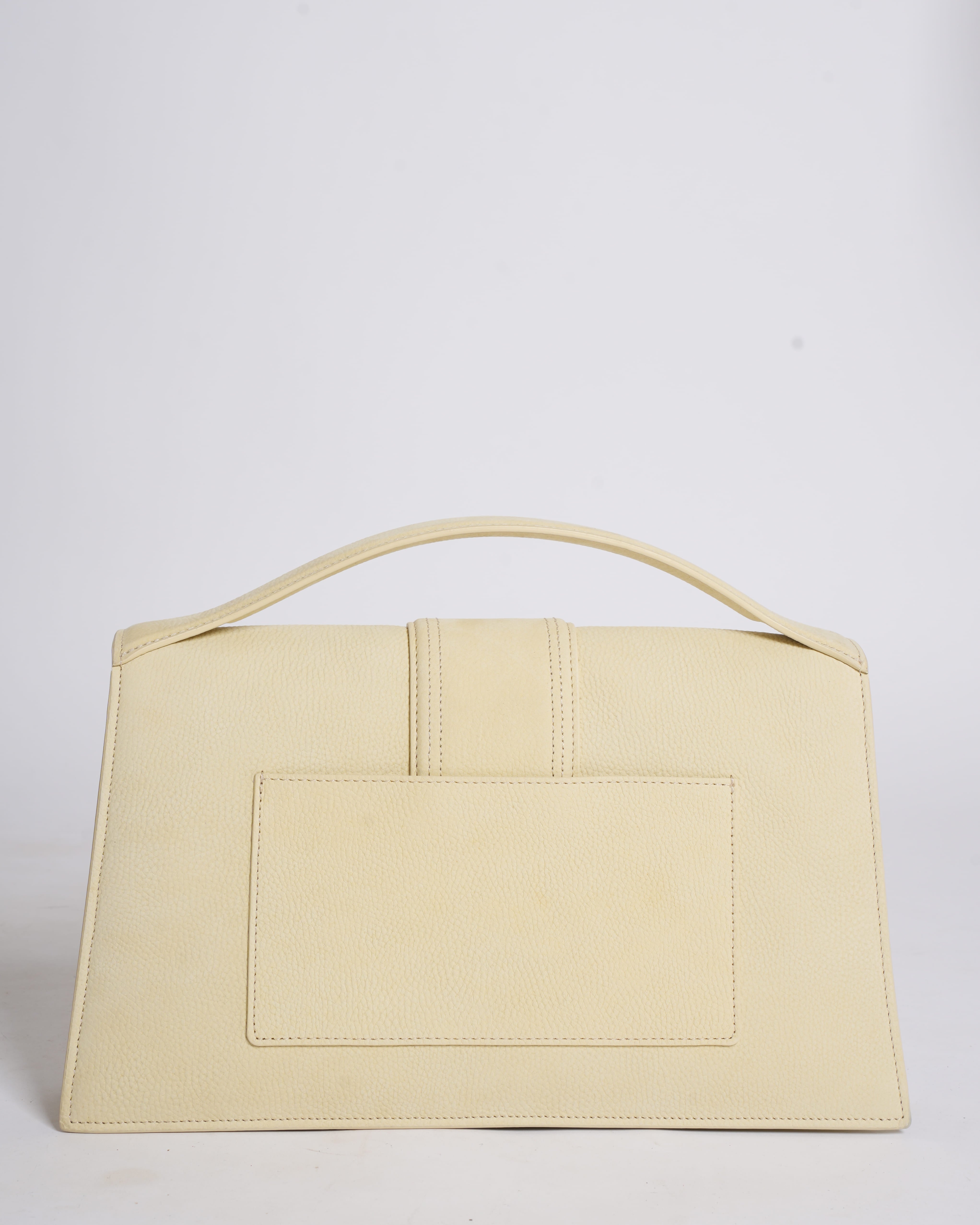 New Jacquemus Le Grand Bambino in Butter Yellow