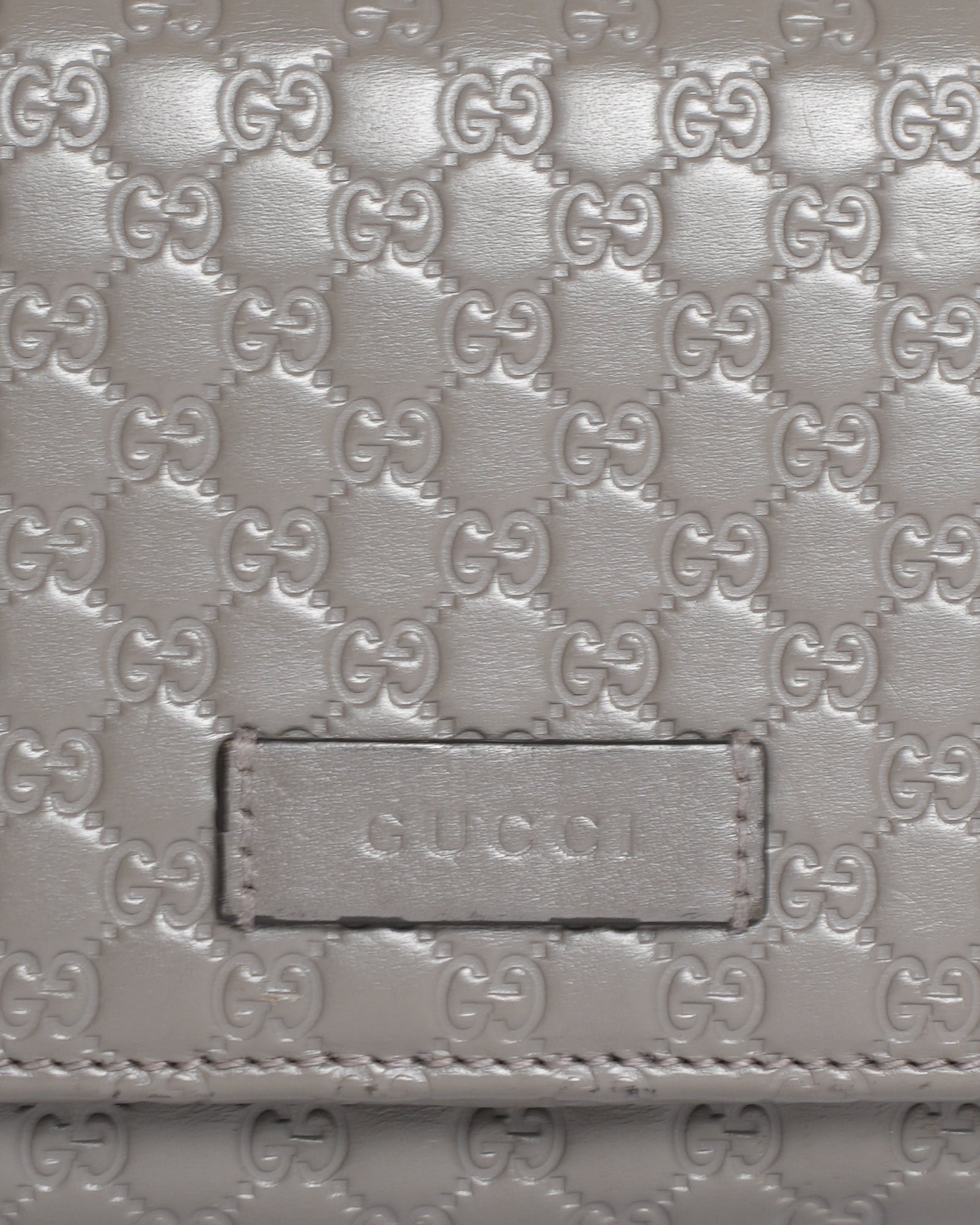 Gucci Flap Monogram Wallet