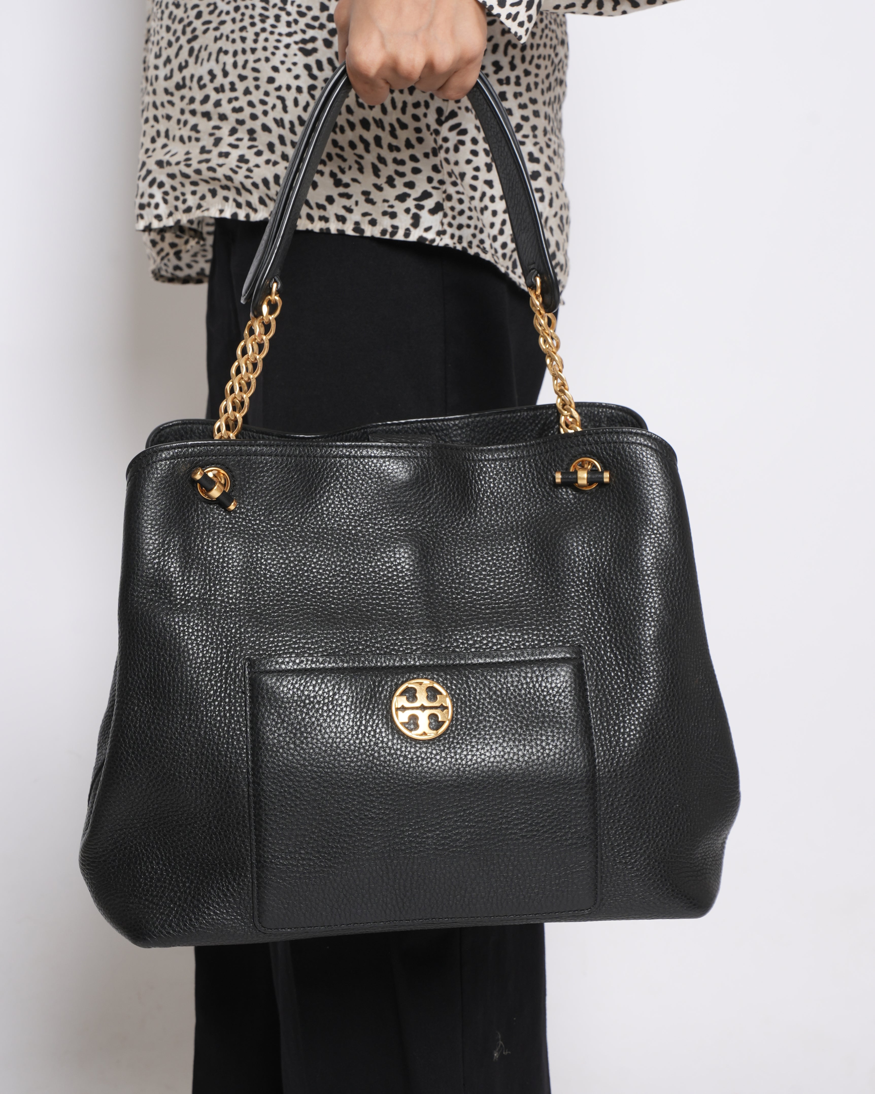Tory Burch Chelsea Slouchy Leather Tote