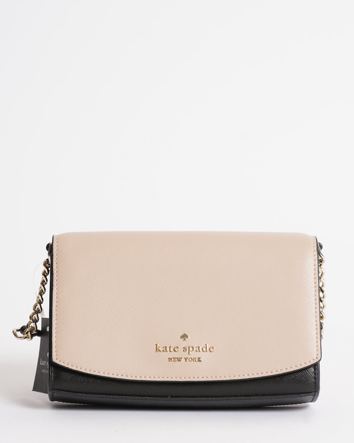 New Kate Spade Crossbody Bag In Black & Blush Pink