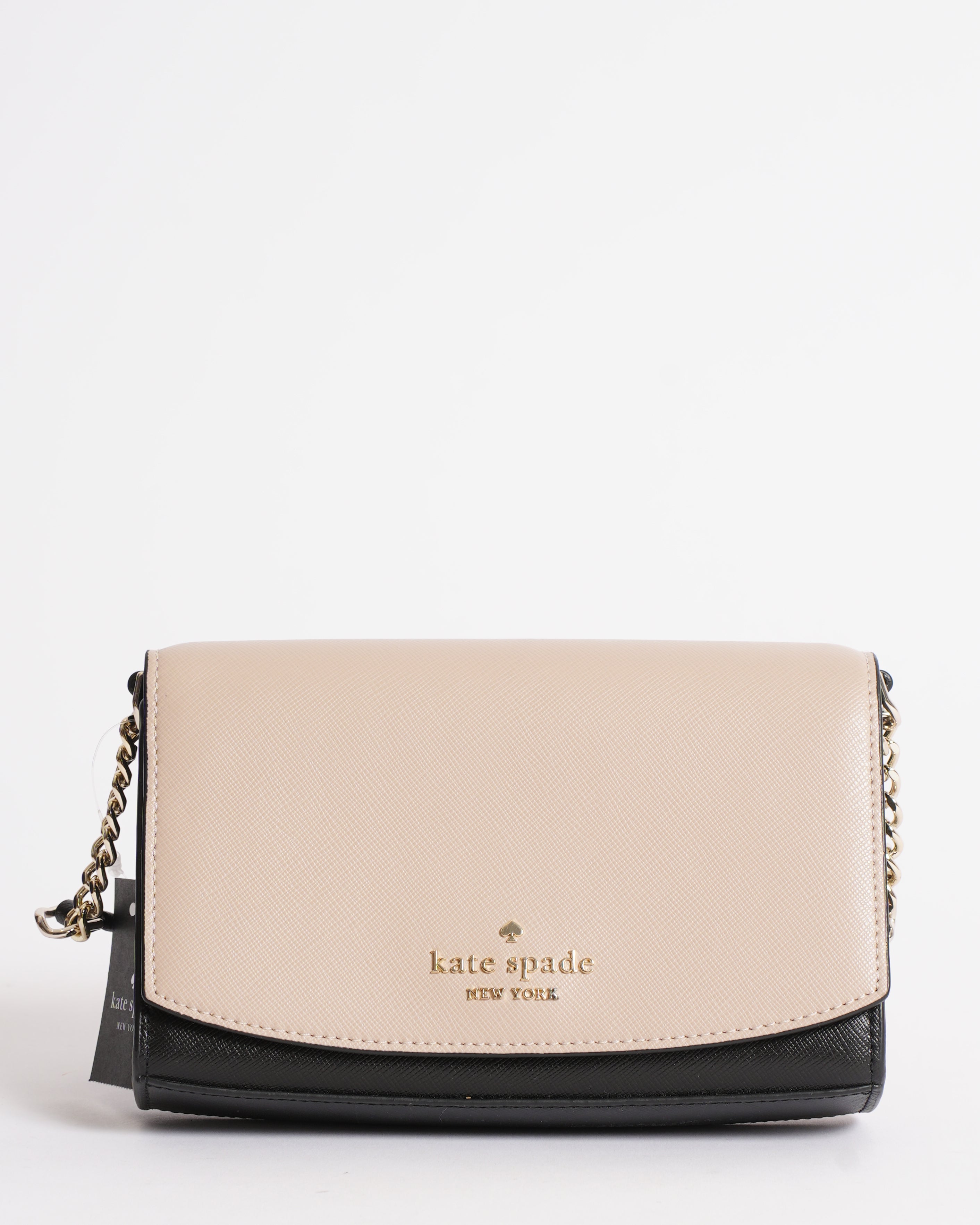 Kate Spade Crossbody Bag In Black & Blush Pink