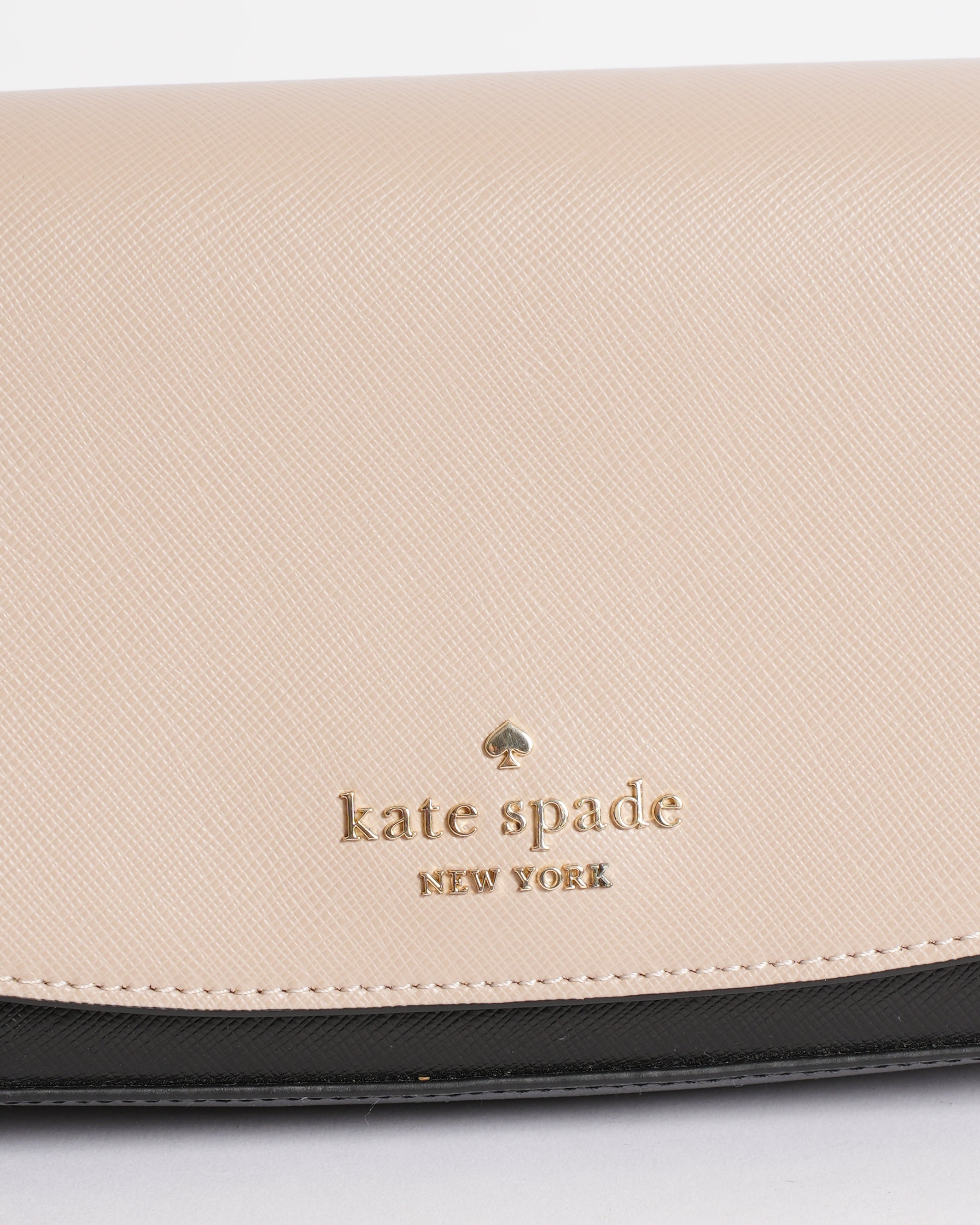 Kate Spade Crossbody Bag In Black & Blush Pink