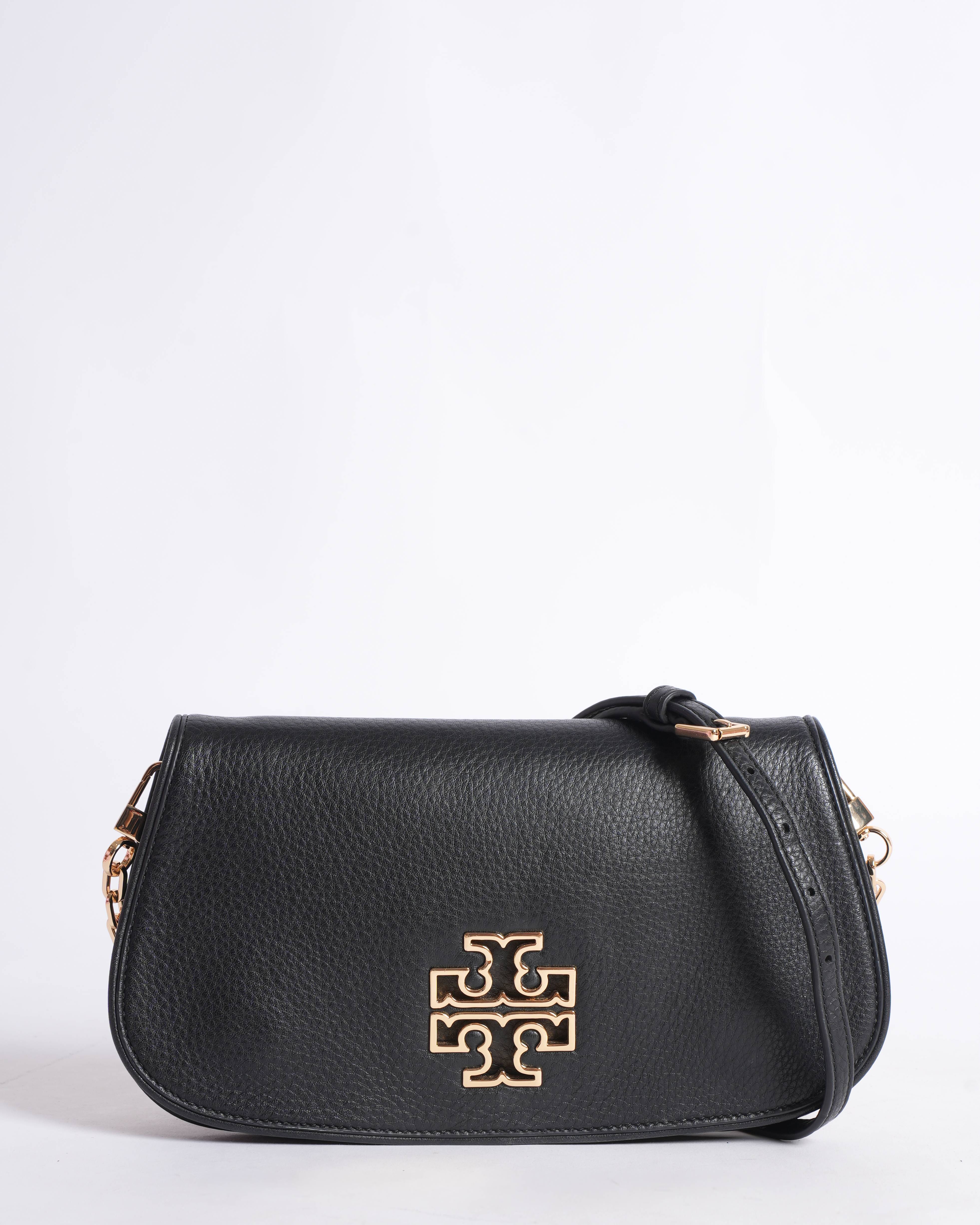 Tory Burch black Leather crossbody bag