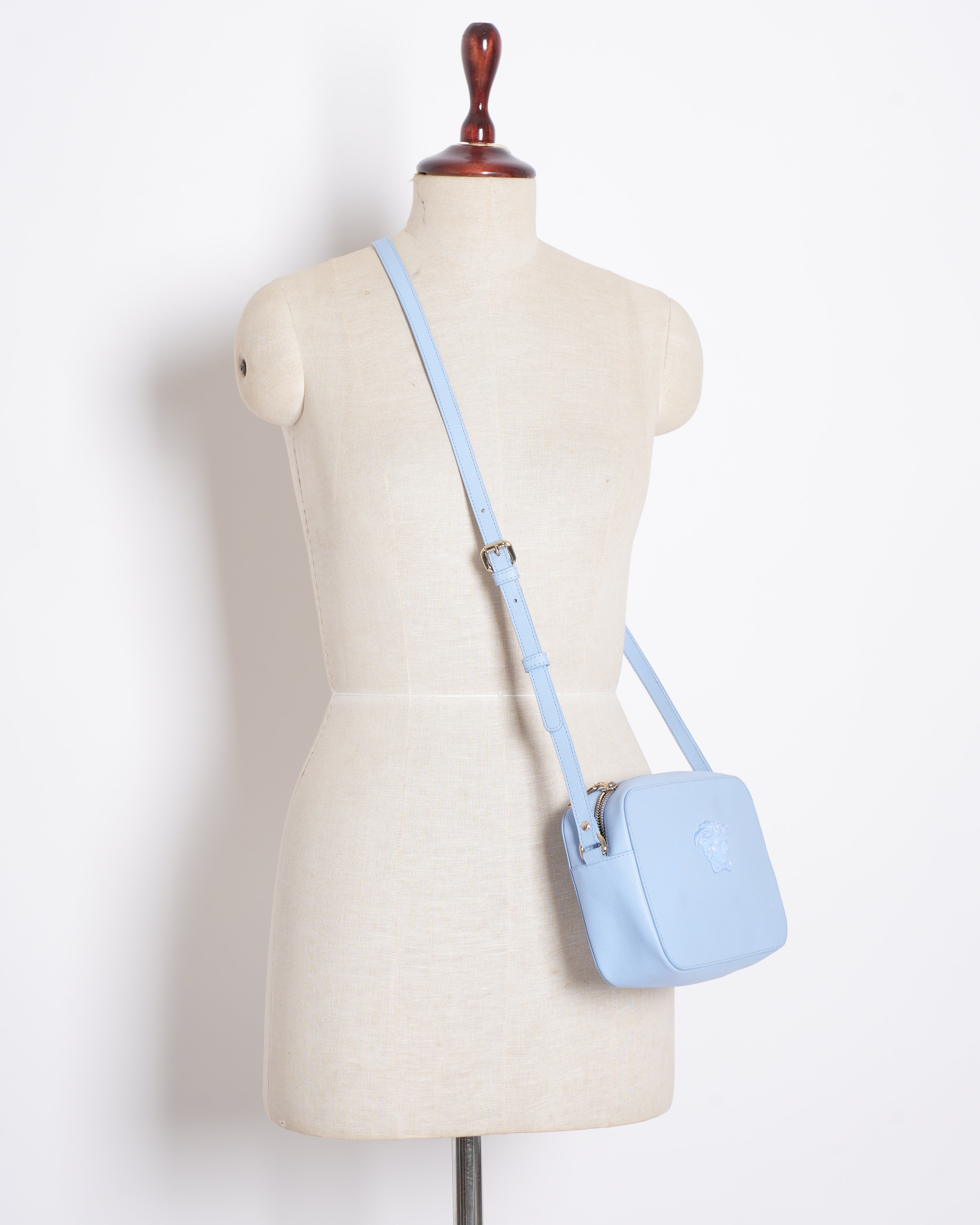 Versace Small Palazzo Medusa Crossbody Bag