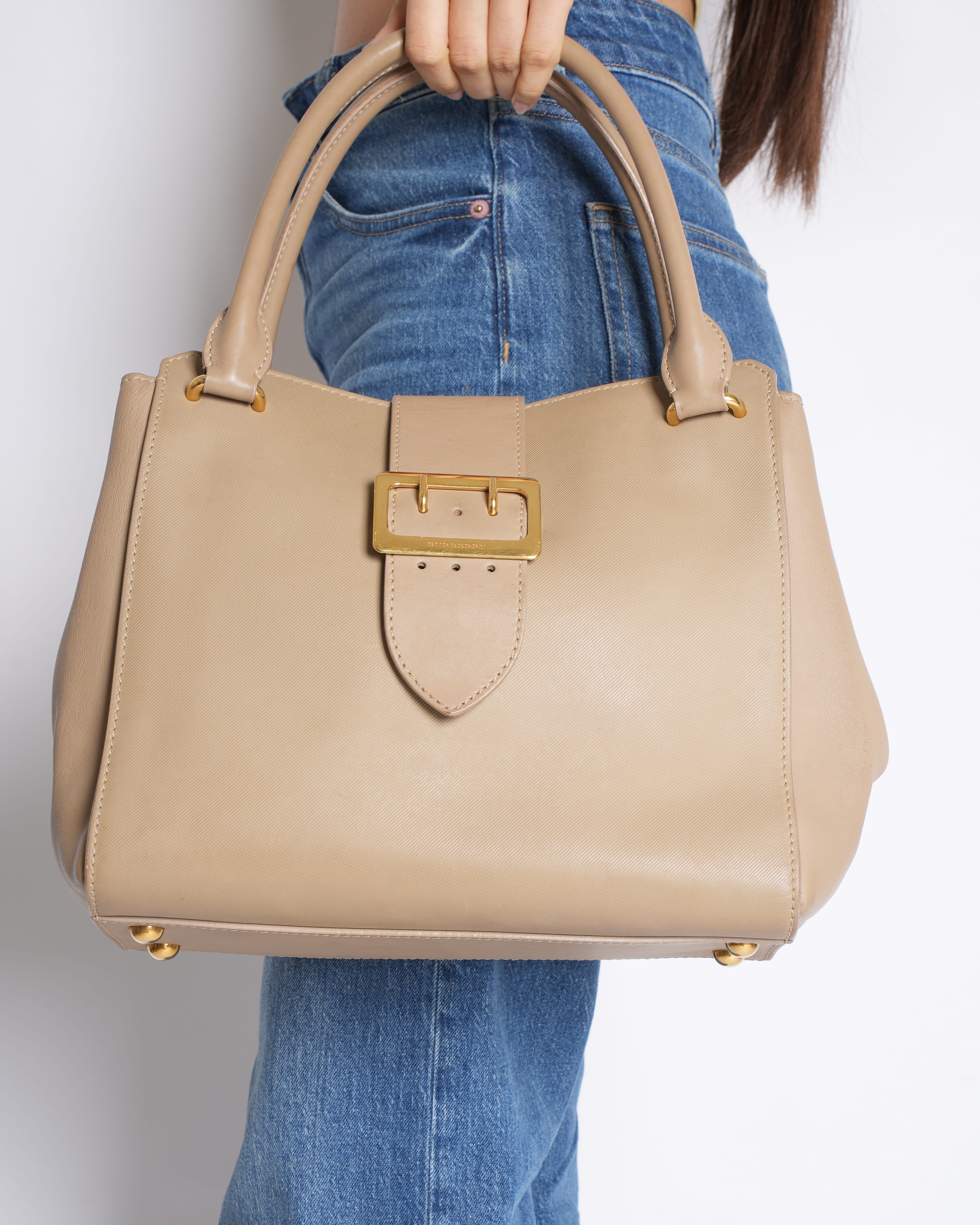 Burberry Nova Checkered Handbag
