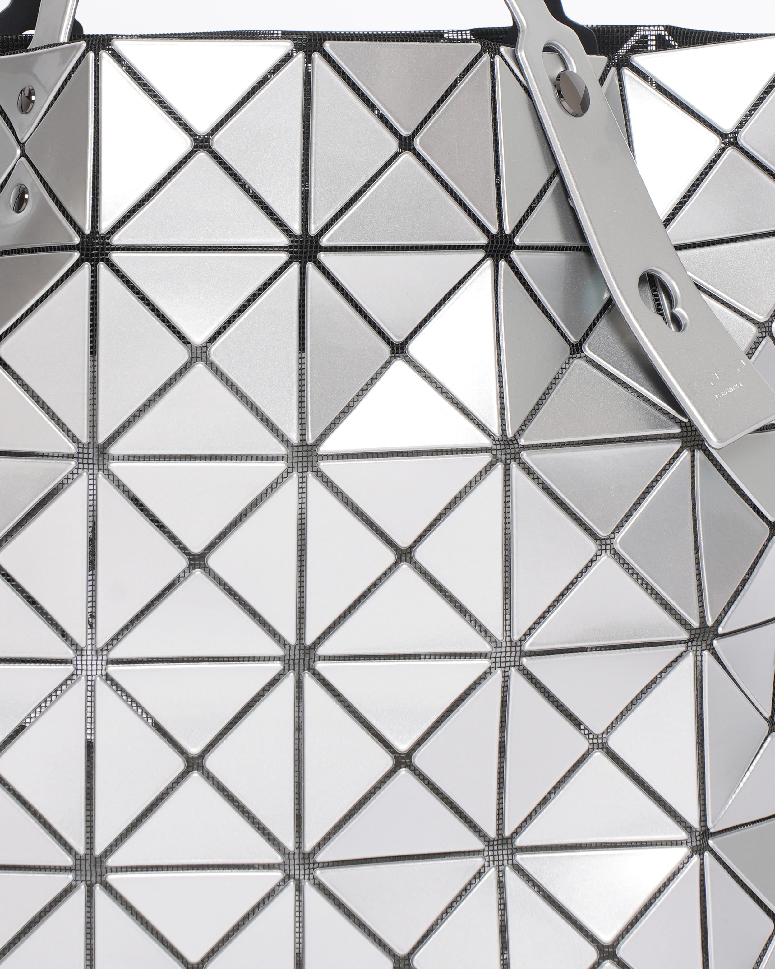 Bao Bao by Issey Miyake Prism Silver Tote