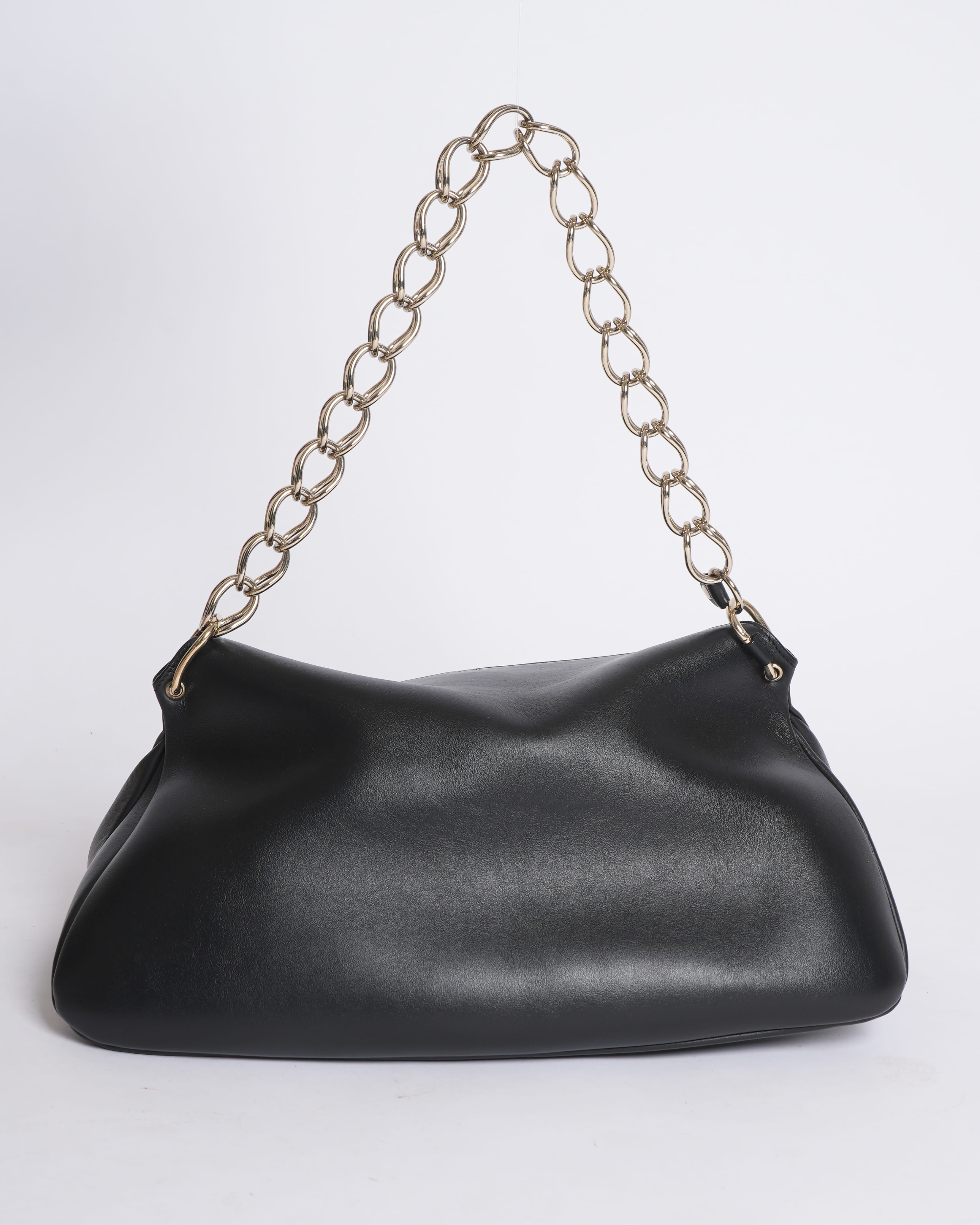 Chloe Juana Shoulder Bag In Black