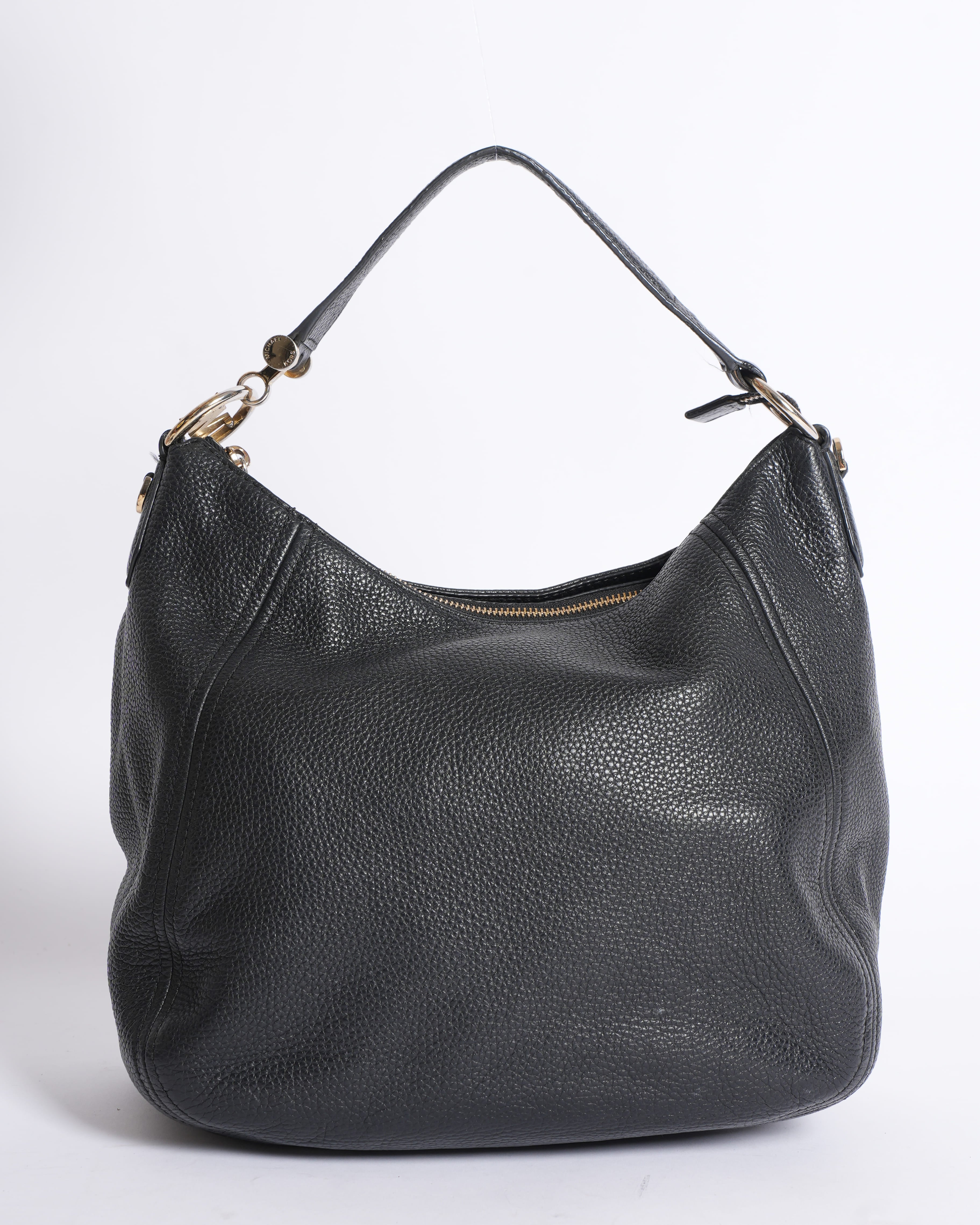 Michael Kors Black Shoulder Hobo Bag