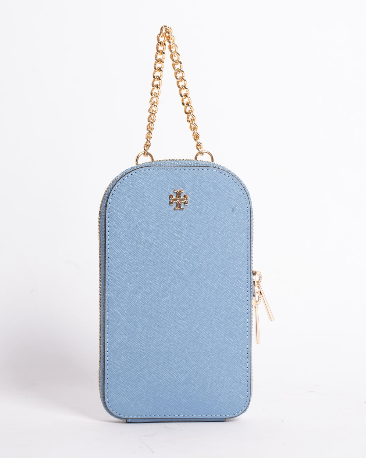 Tory Burch Emerson Phone Crossbody in leather