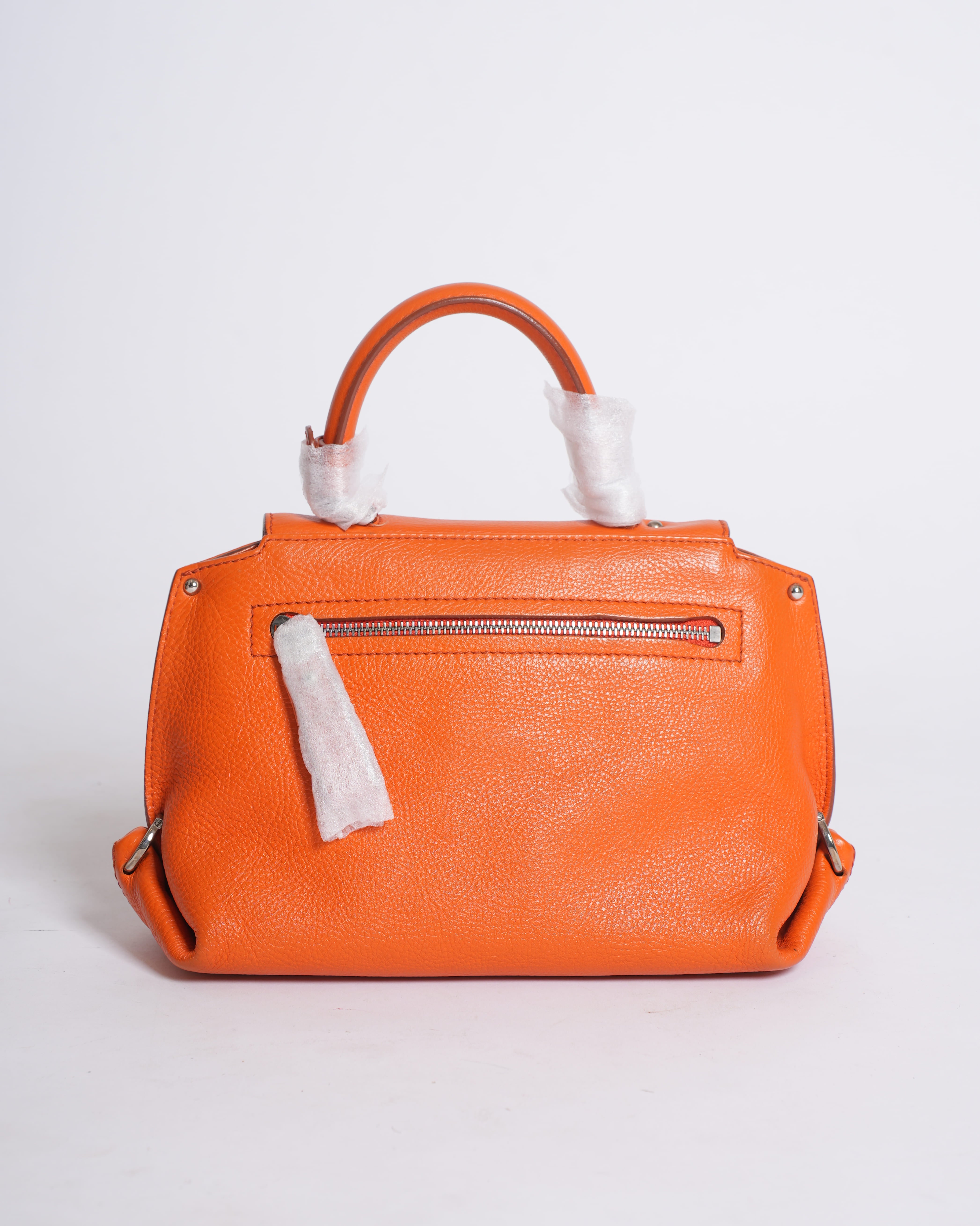 Salvatore Ferragamo Orange Crossbody