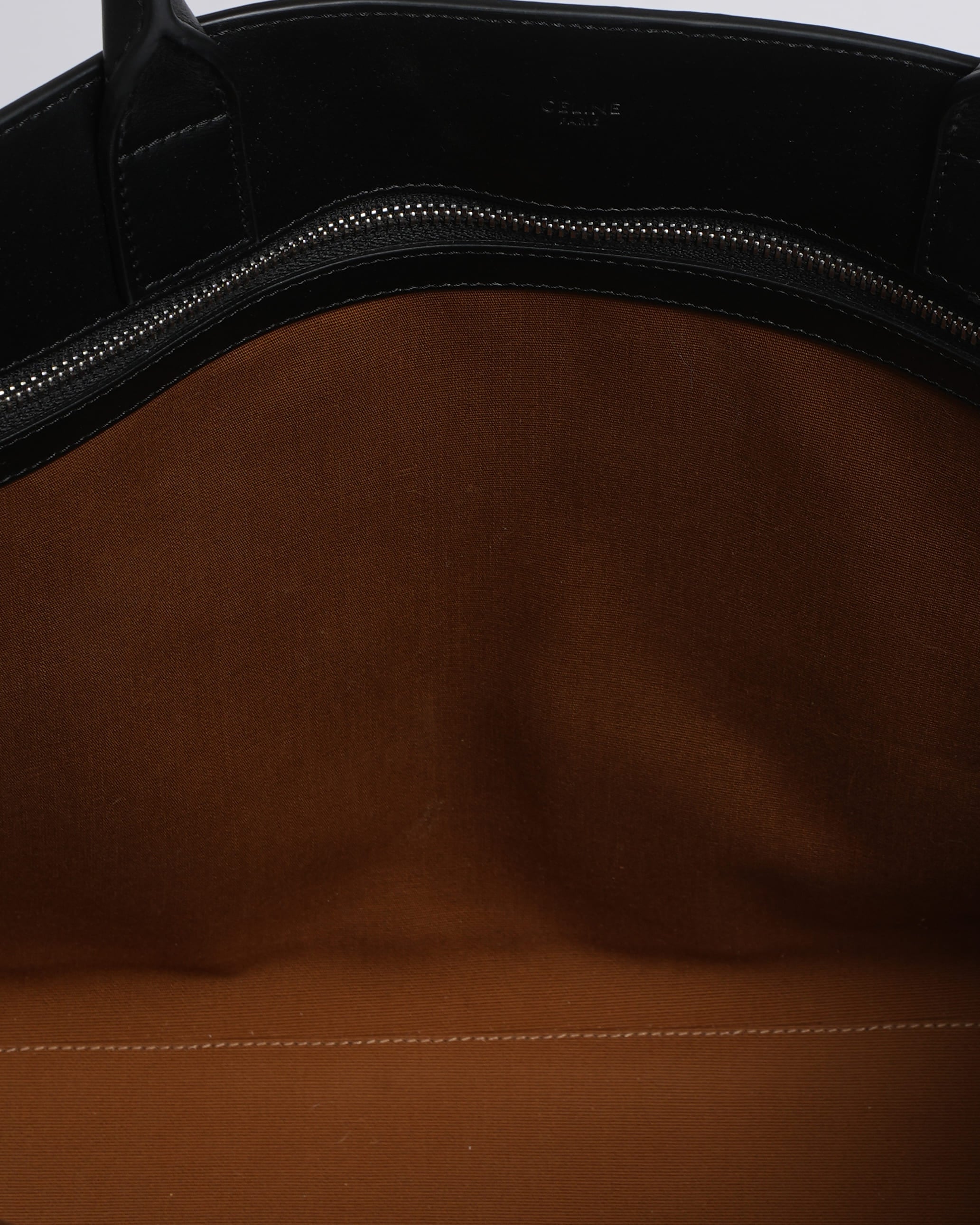 New Celine Triomphe Logo Tote in Brown