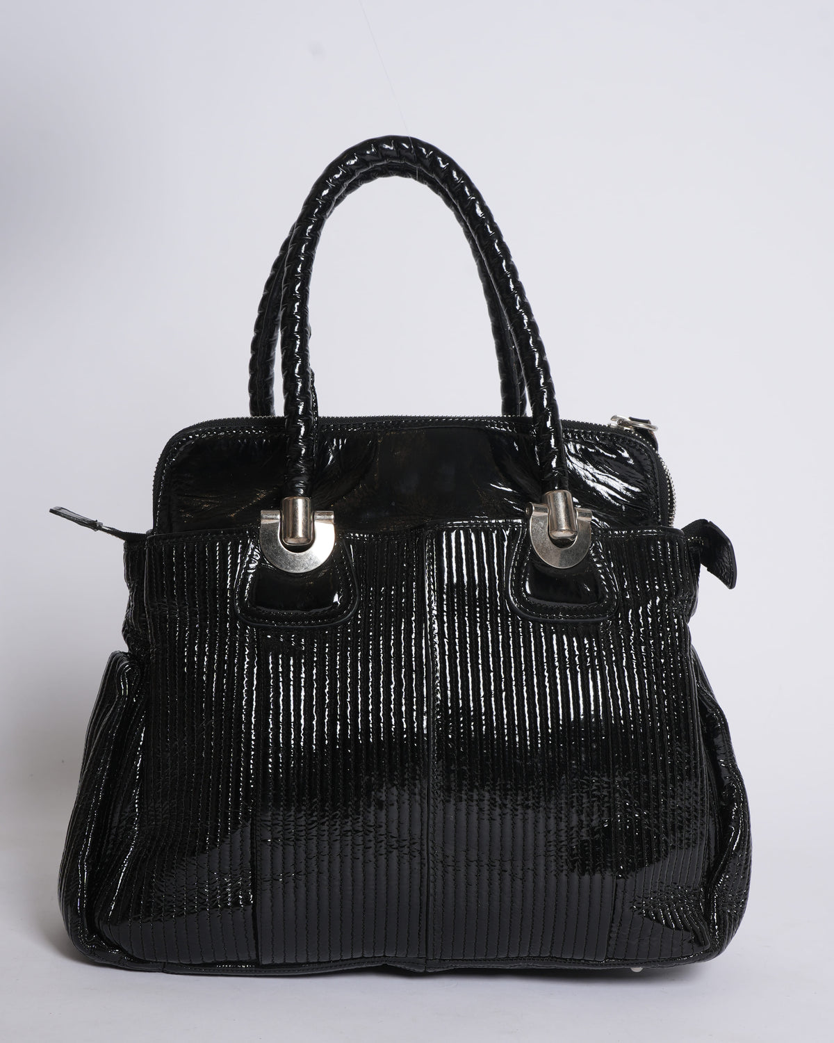 Chloé Heloise Tote Bag in Patent Leather