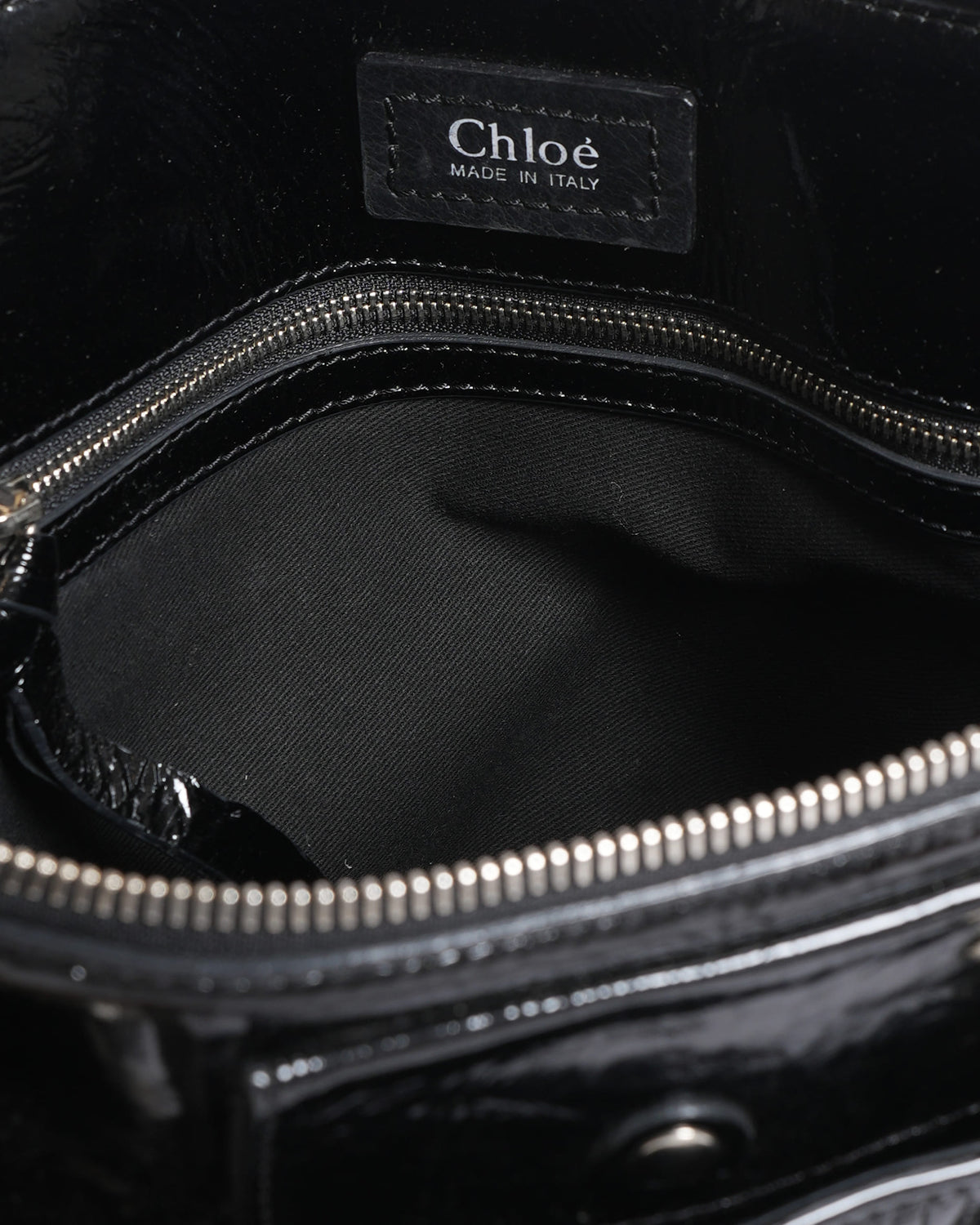 Chloé Heloise Tote Bag in Patent Leather