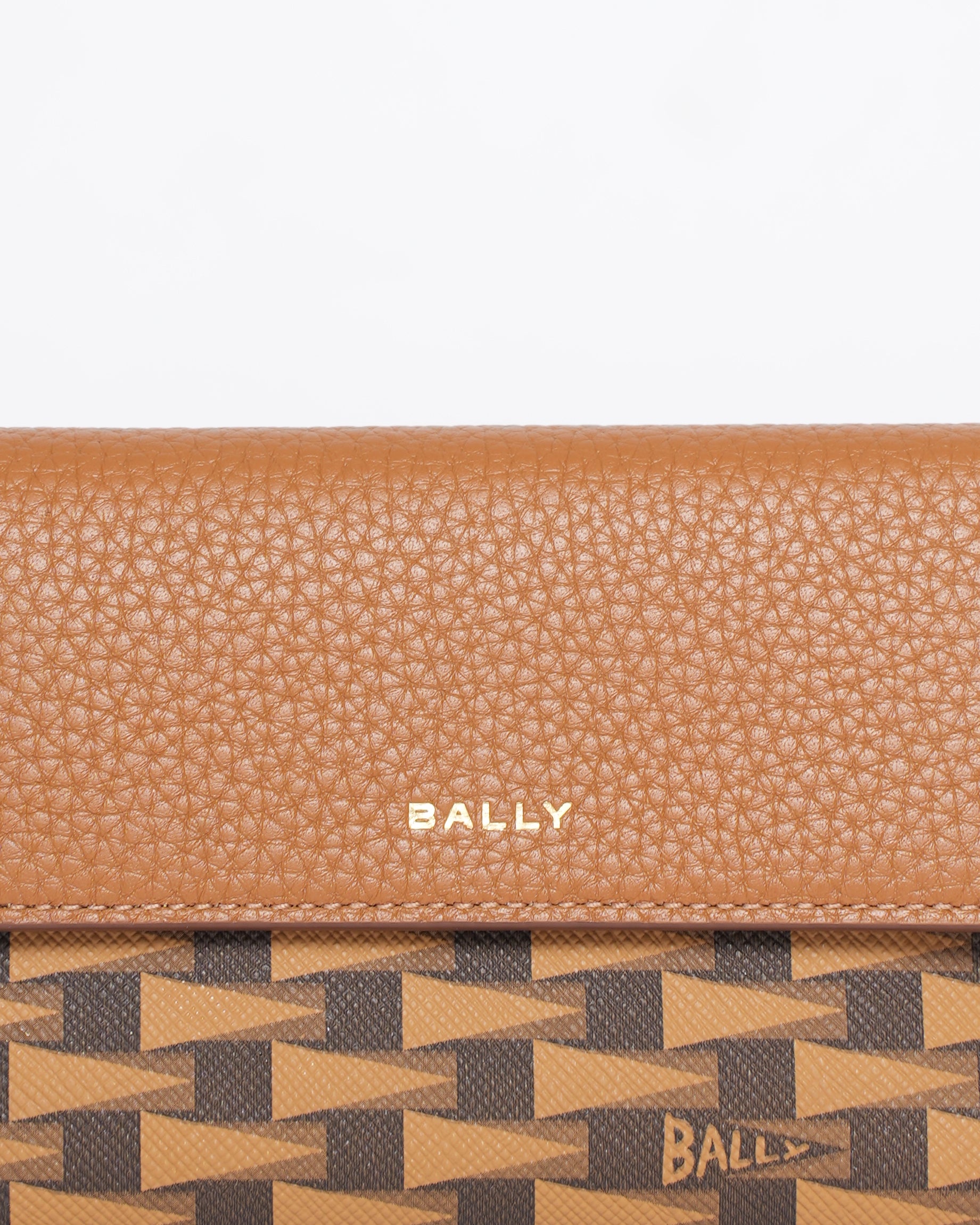New Bally Men’s Pennant Compact Wallet & Card Holder
