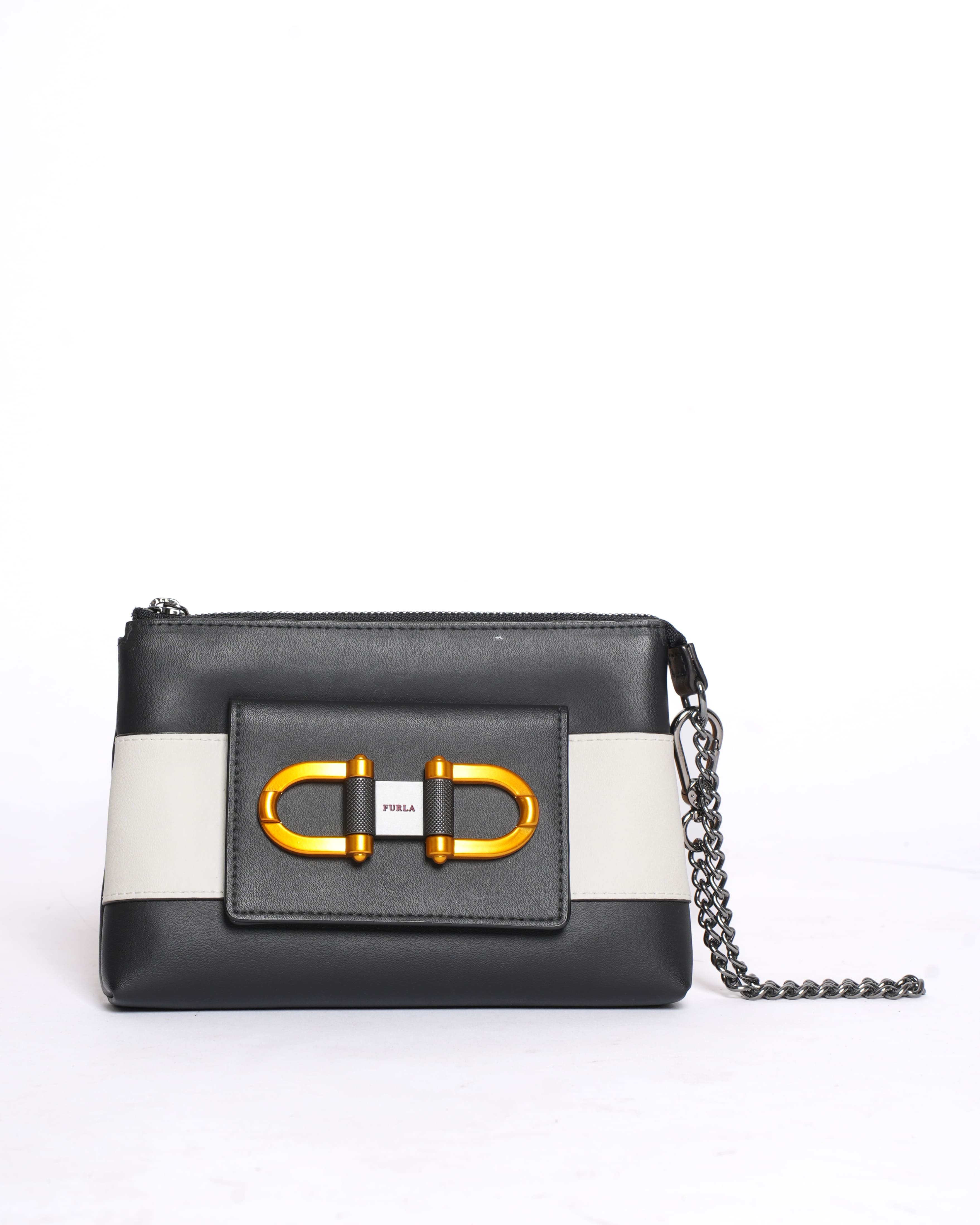 Furla Wristlet in Black