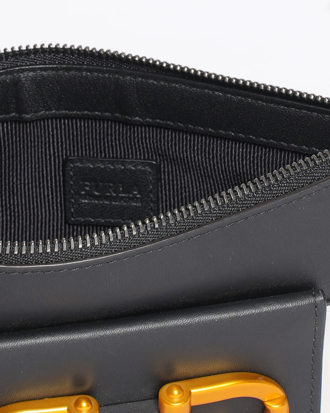 Furla Wristlet in Black