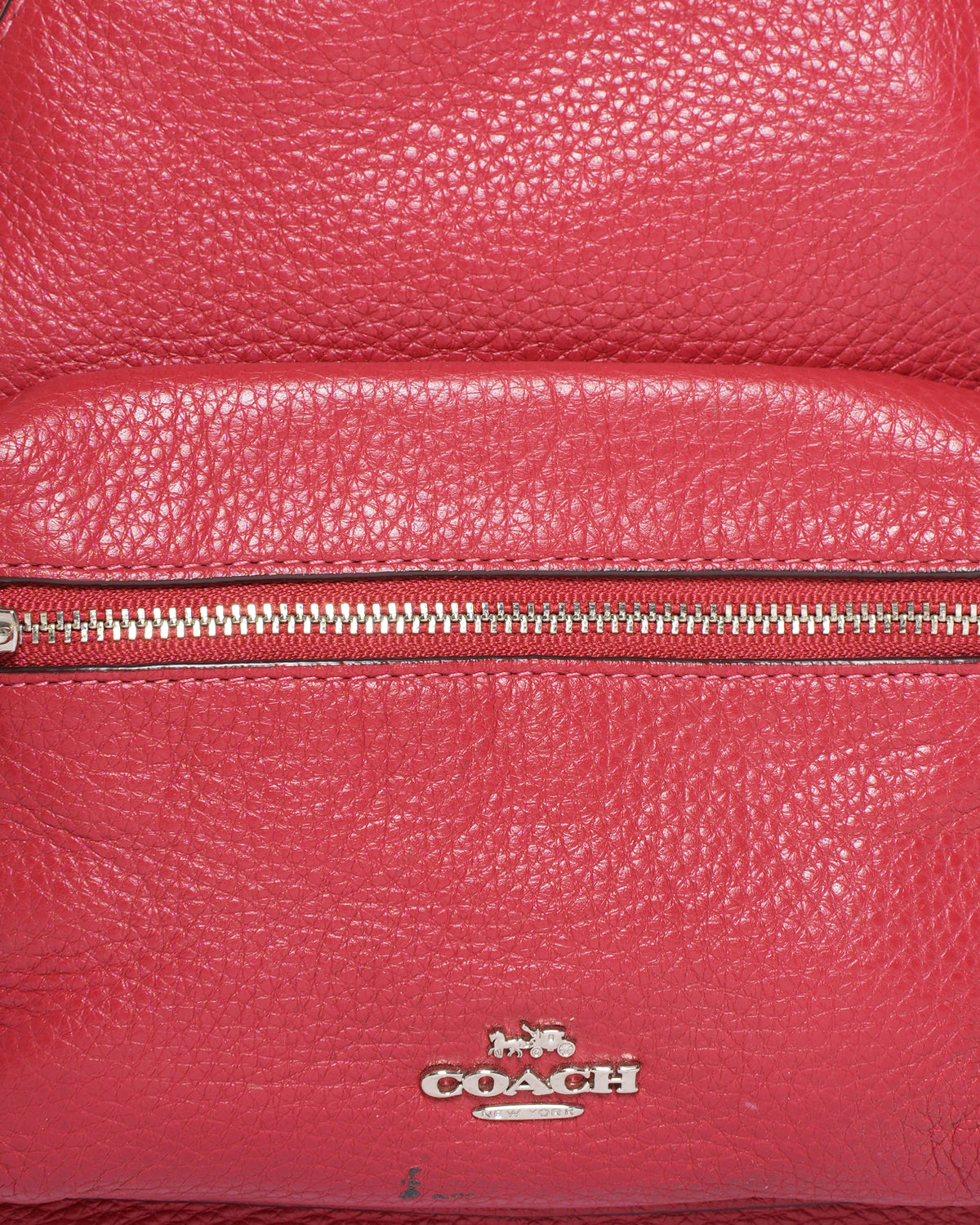 Coach Charlie Backpack in Pebbled Leather