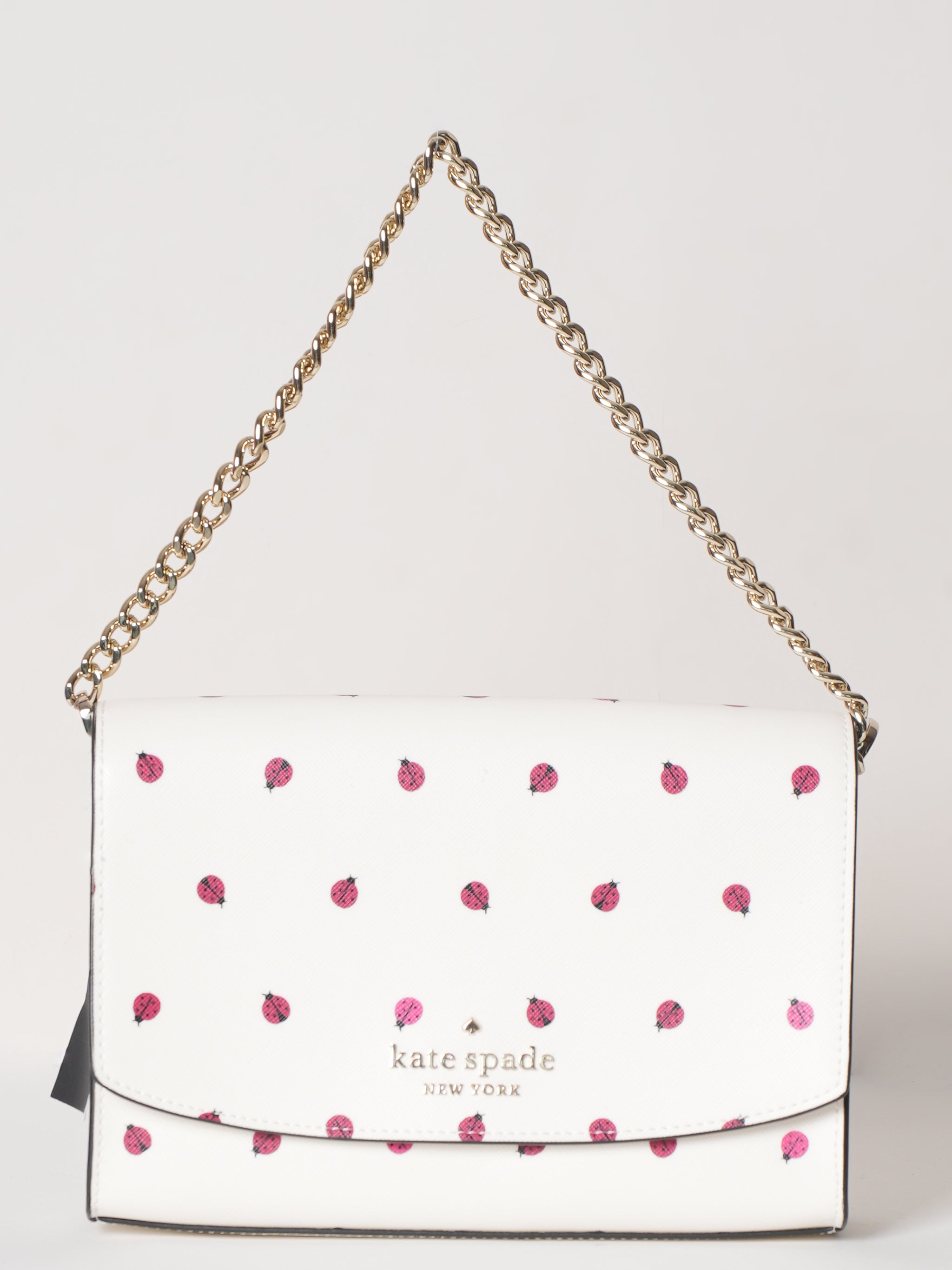 New Kate Spade Carson Ladybug Convertible Crossbody & Shoulder Bag