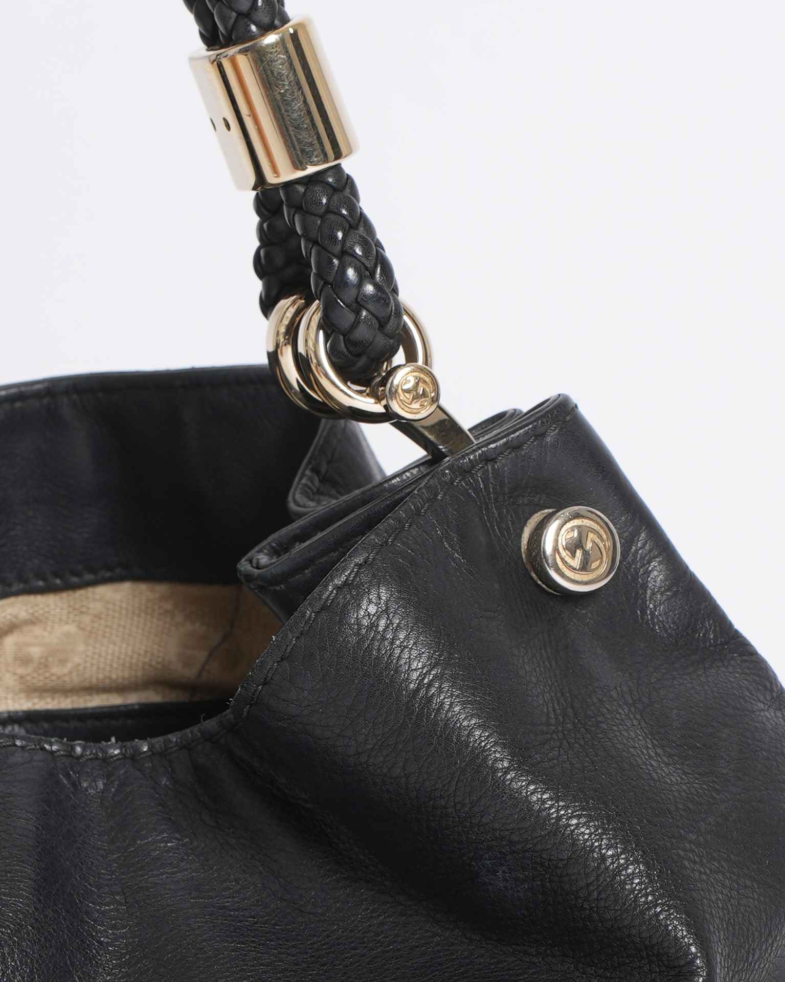 Gucci Hobo Bag In Black