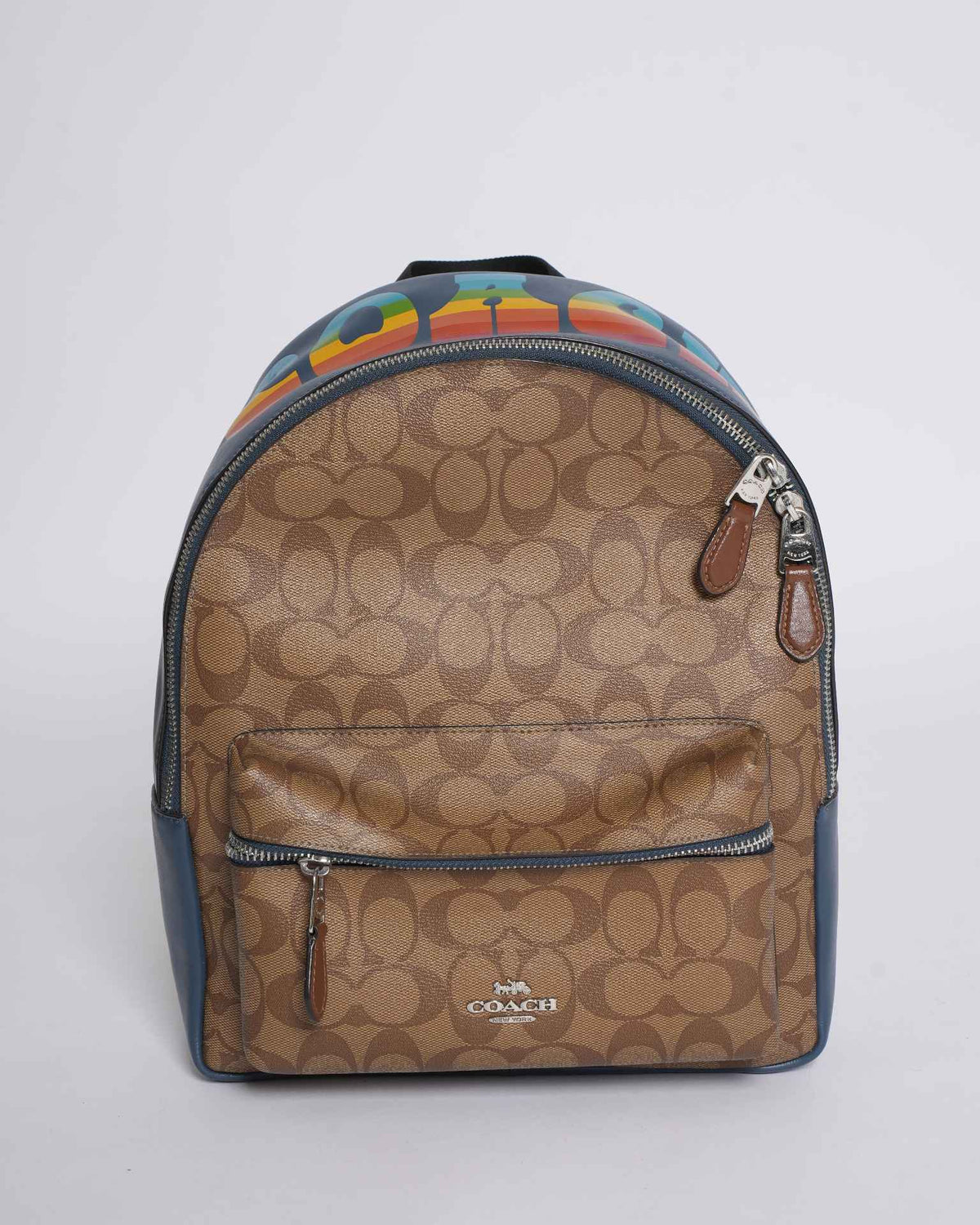 Coach Monogram Charlie Backpack