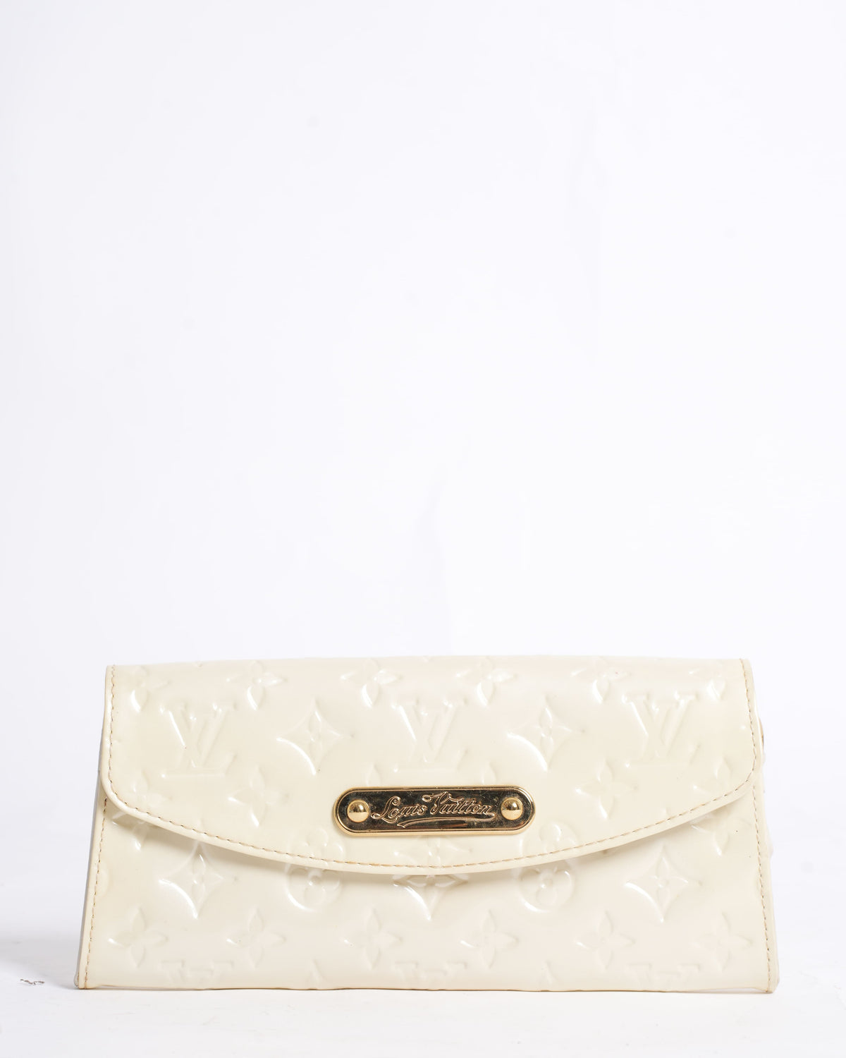 Louis vuitton sunset boulevard patent leather Clutch bag