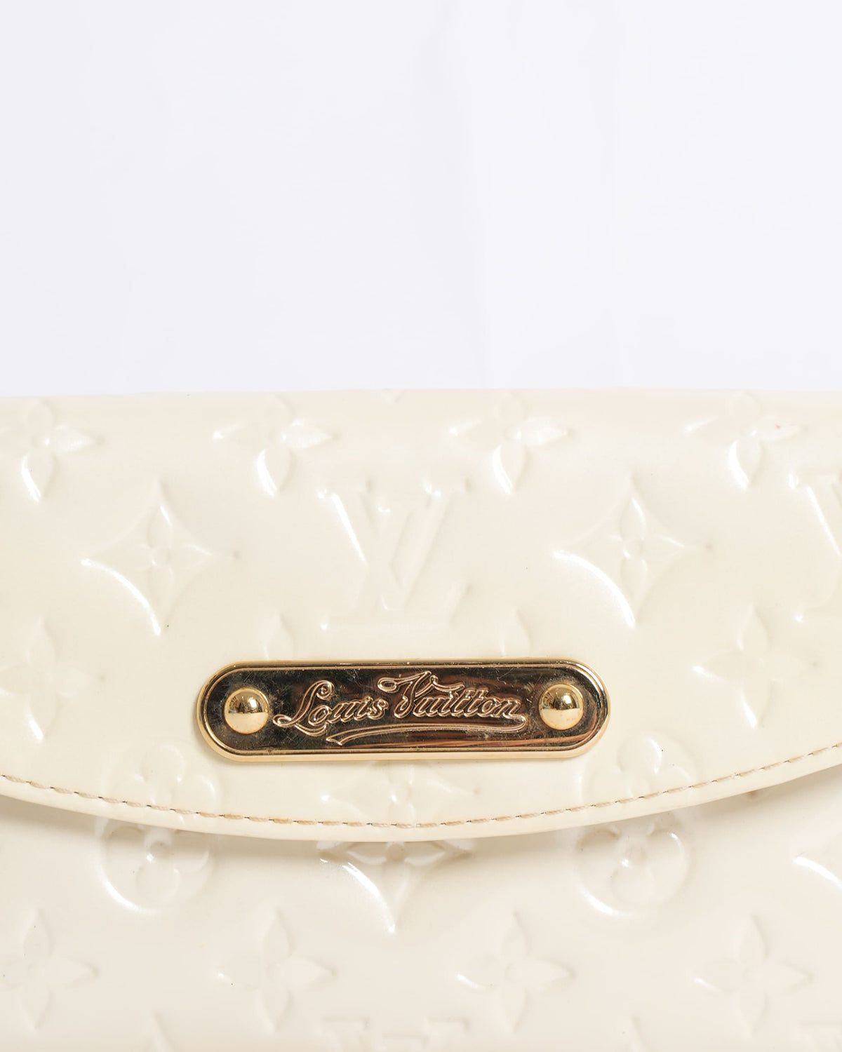 Louis vuitton sunset boulevard patent leather Clutch bag