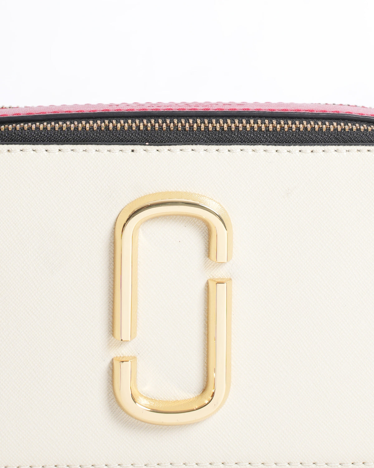 Marc Jacobs Color-Blocked Saffiano Leather Snapshot Bag