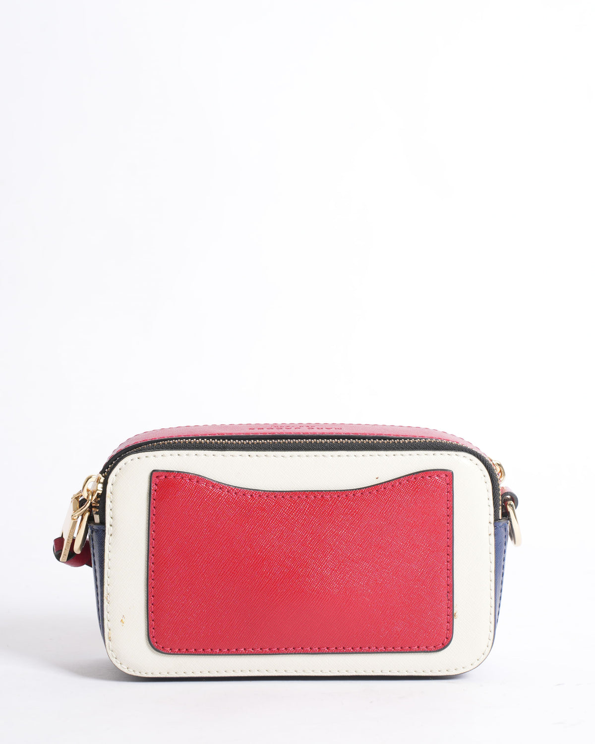 Marc Jacobs Color-Blocked Saffiano Leather Snapshot Bag