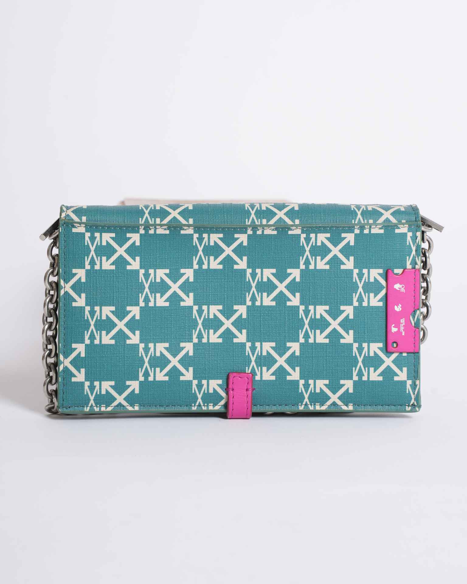New  Off-White Green Crossbody Bag