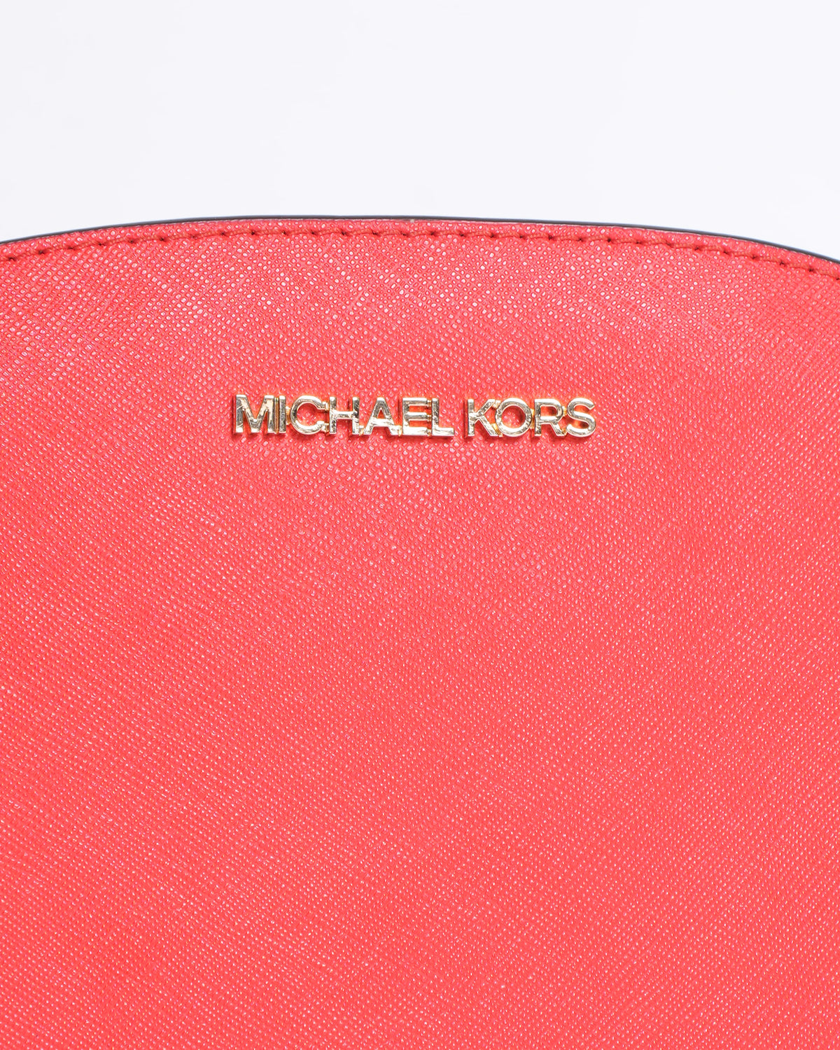 New Michael Kors Oval Crossbody in Red