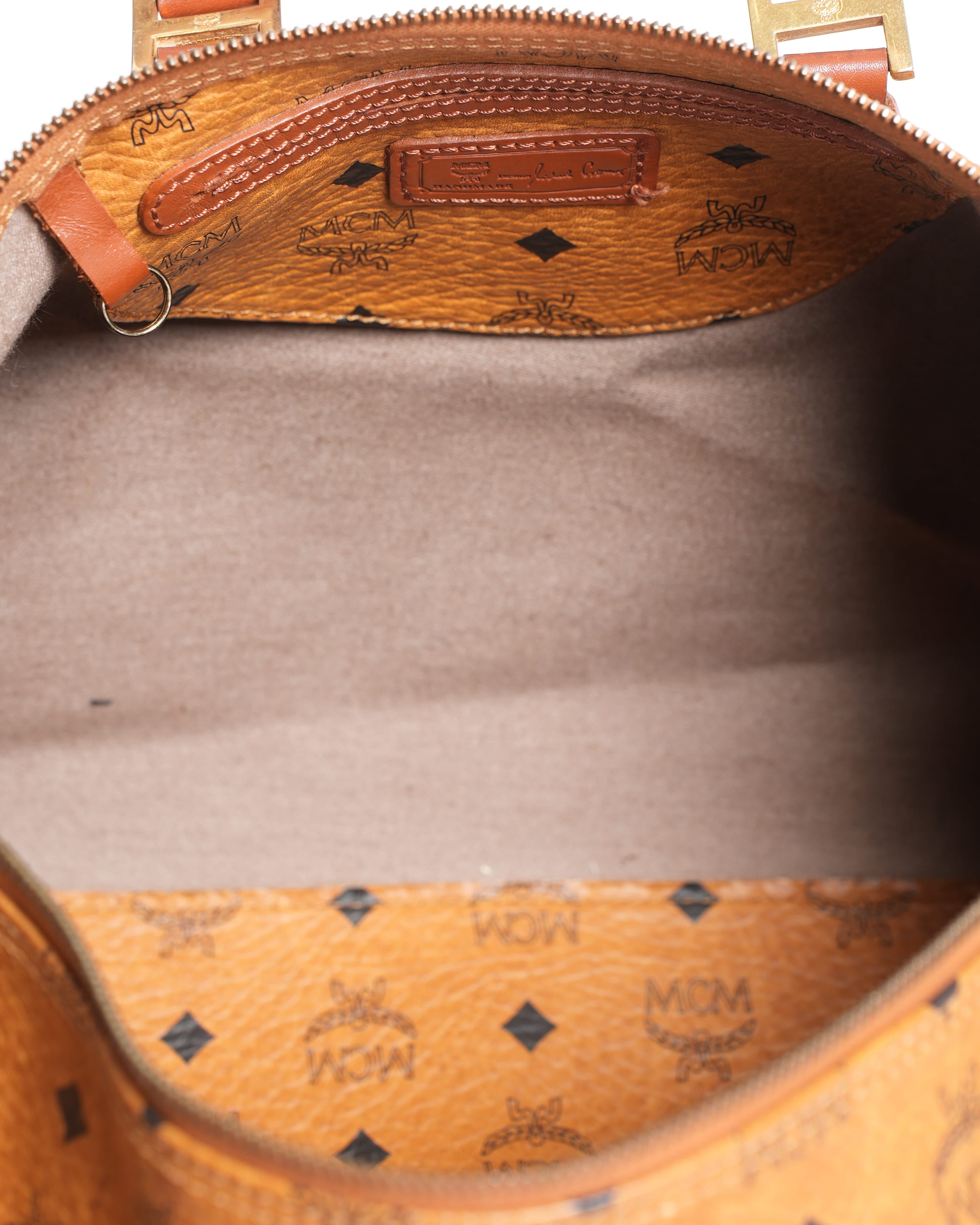 MCM Monogram Boston Duffel Bag