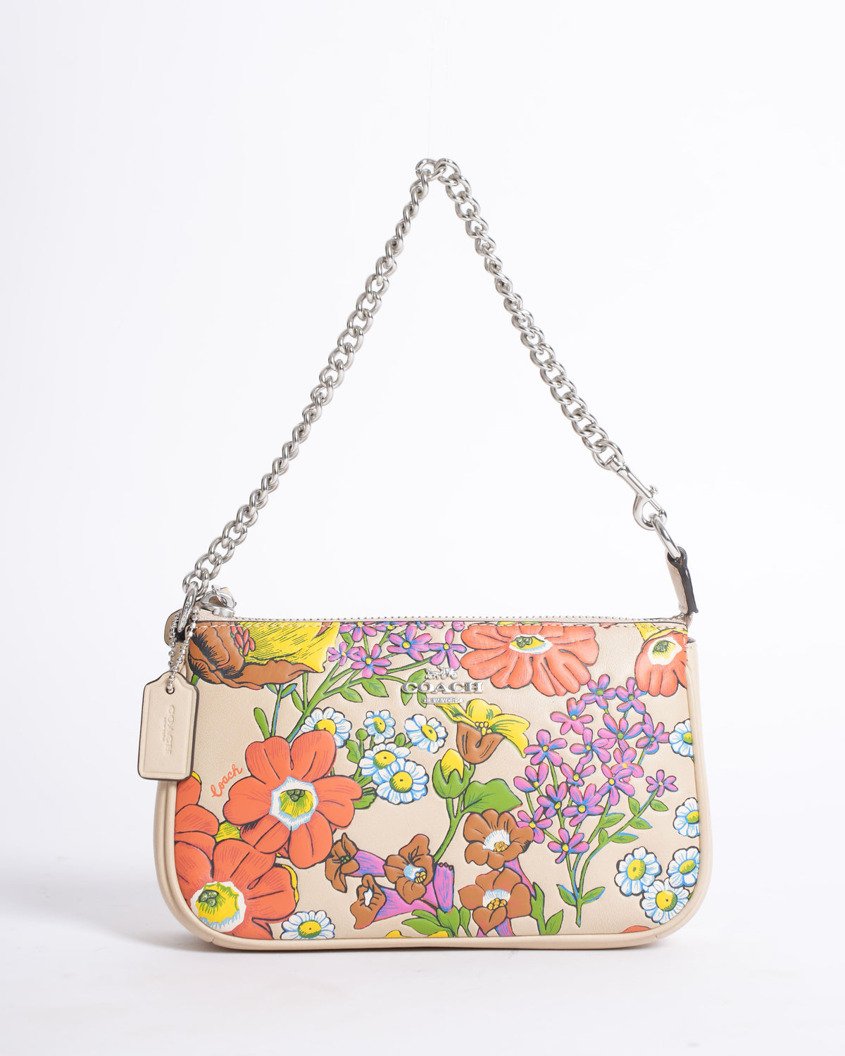 Coach nolita 19 with floral print