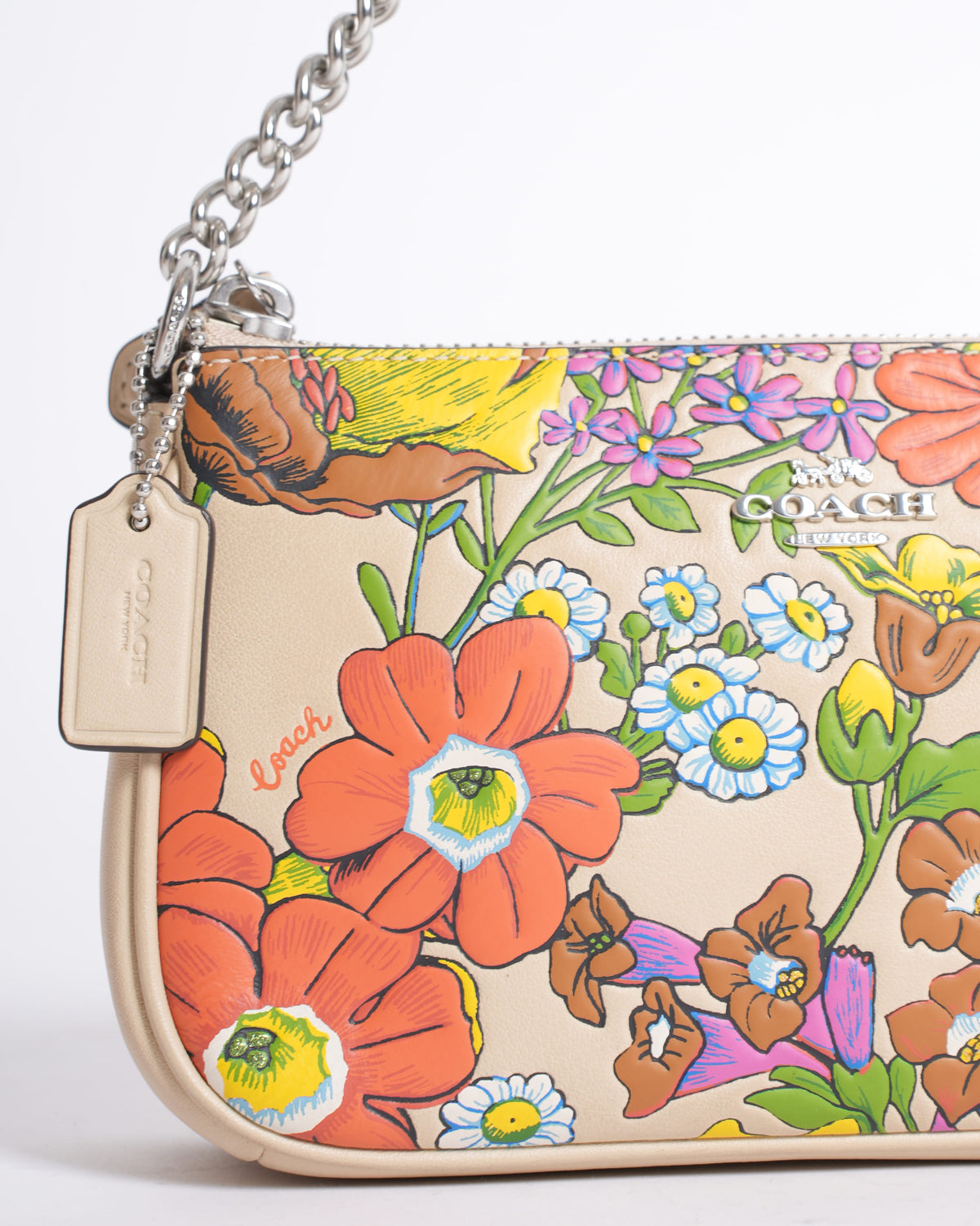Coach nolita 19 with floral print