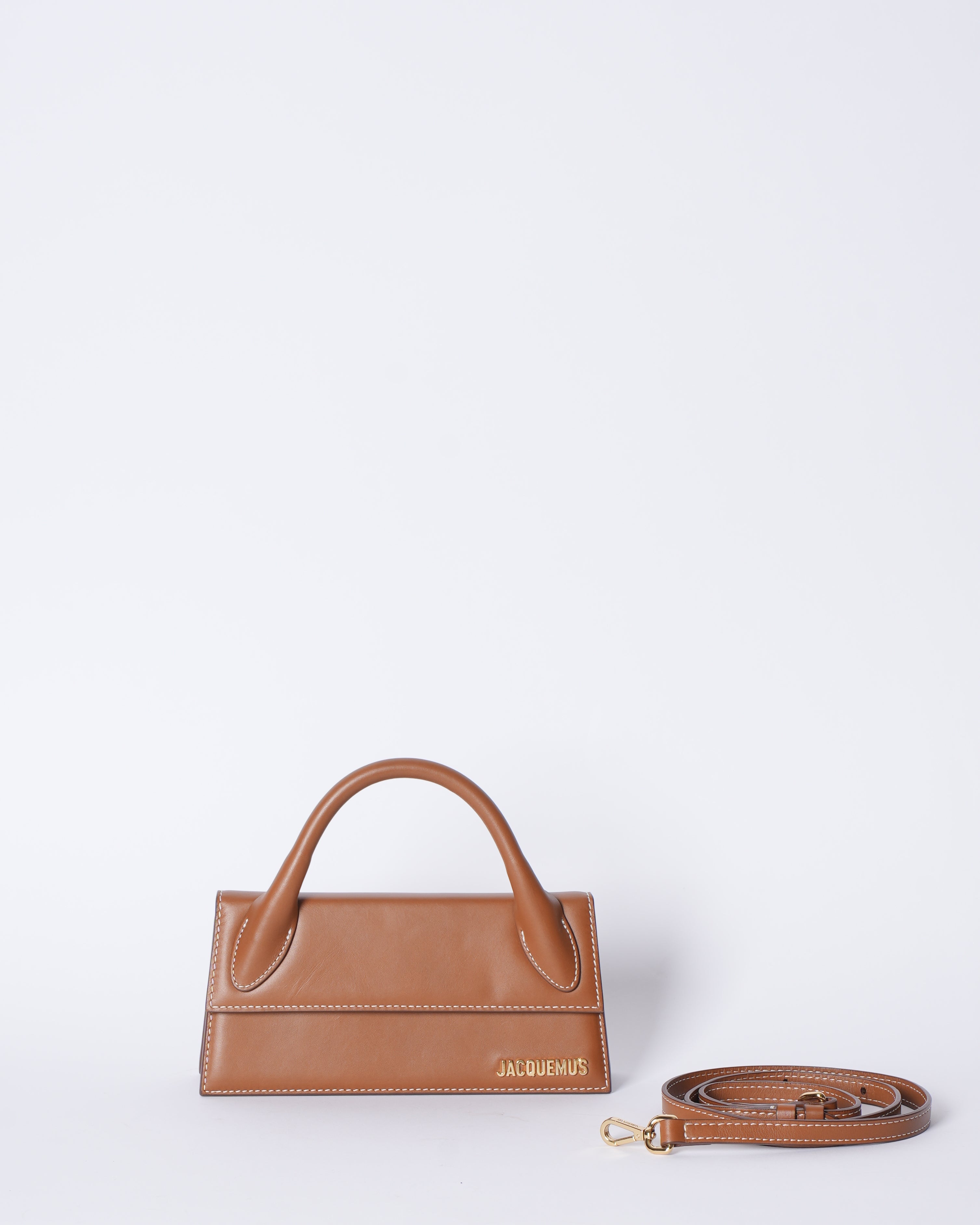 Jacquemus The long Chiquito Bag In Brown