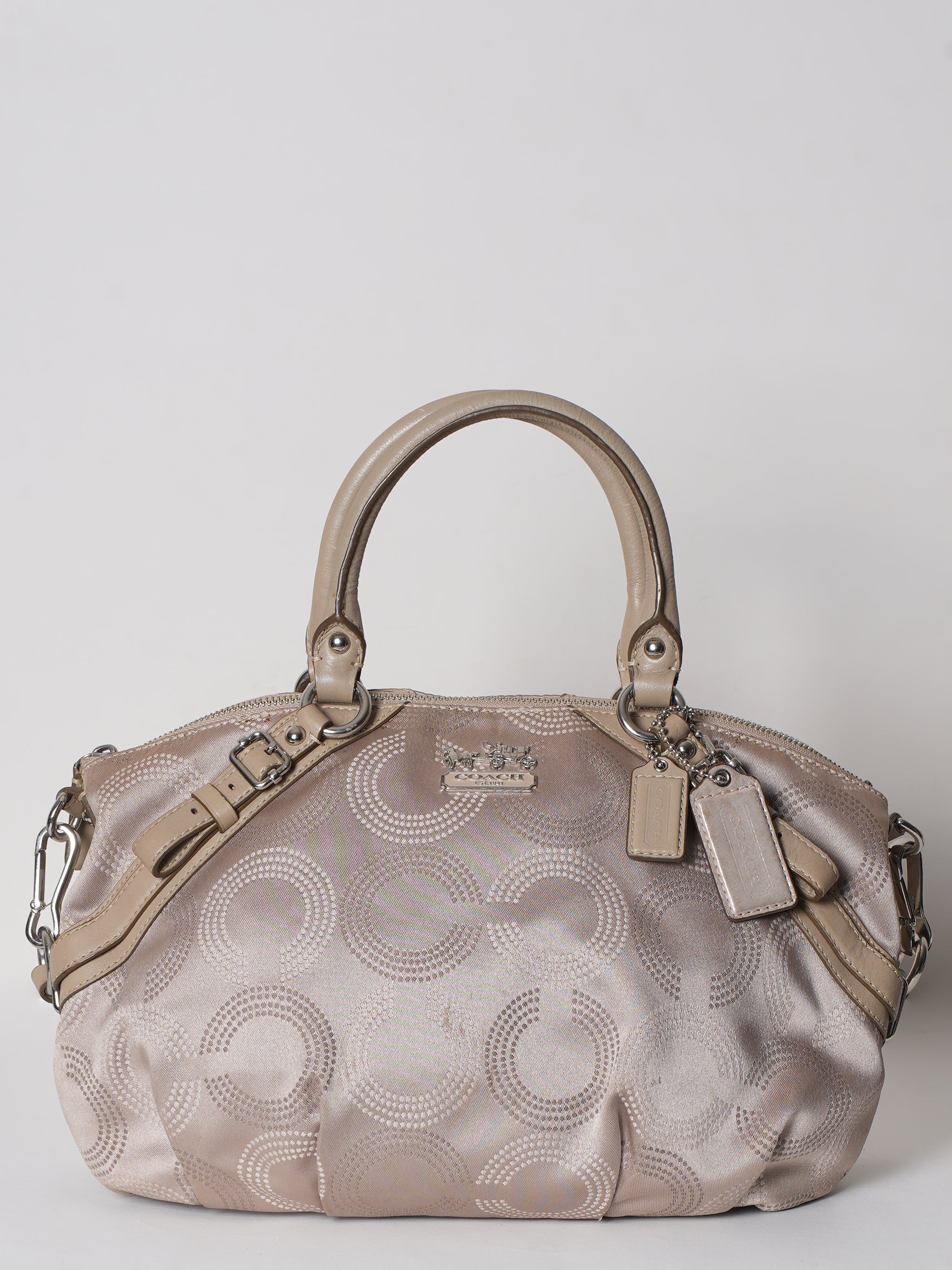 Coach Hobo Bag In Beige