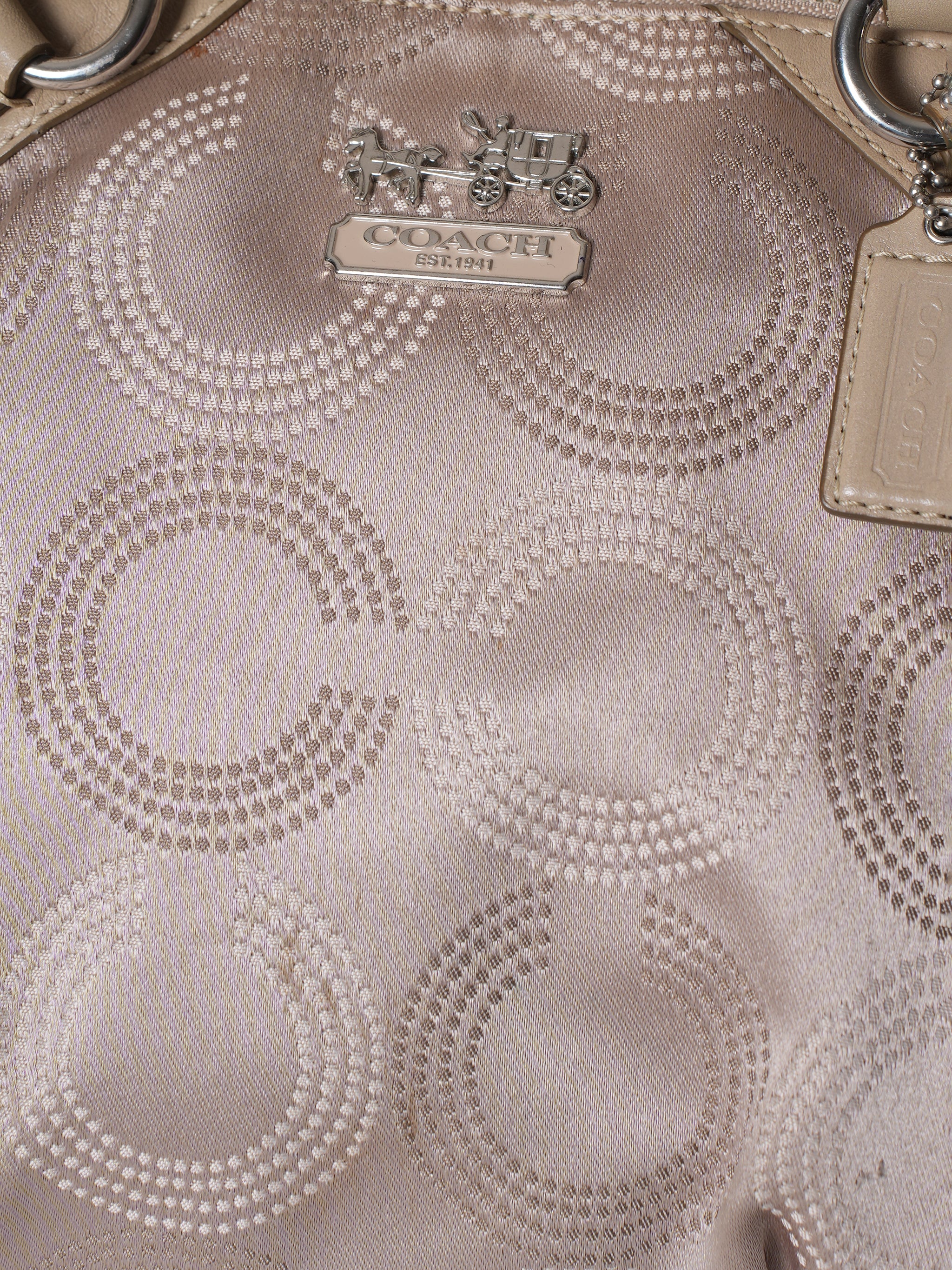 Coach Hobo Bag In Beige