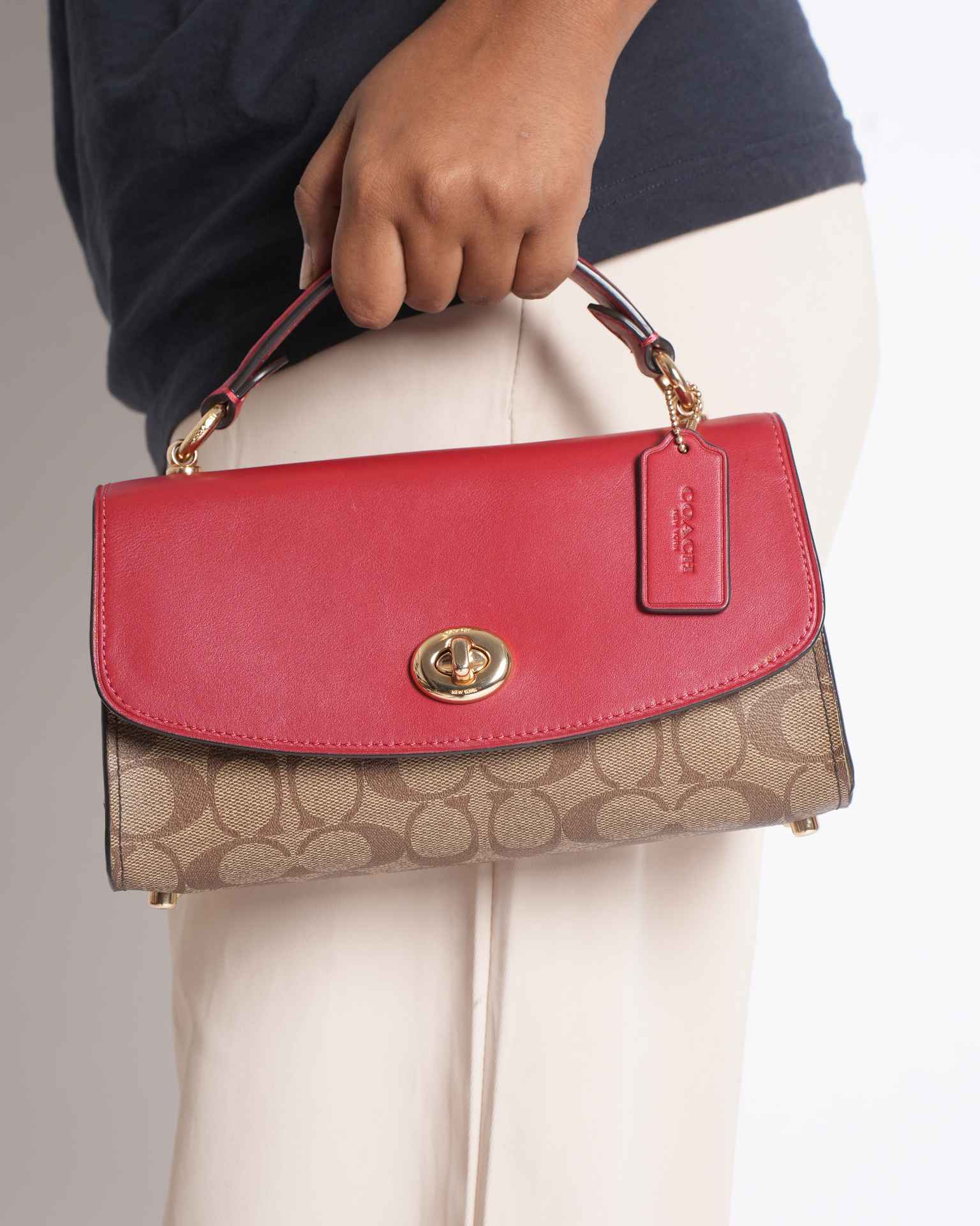 Coach Crossbody Monogram Bag
