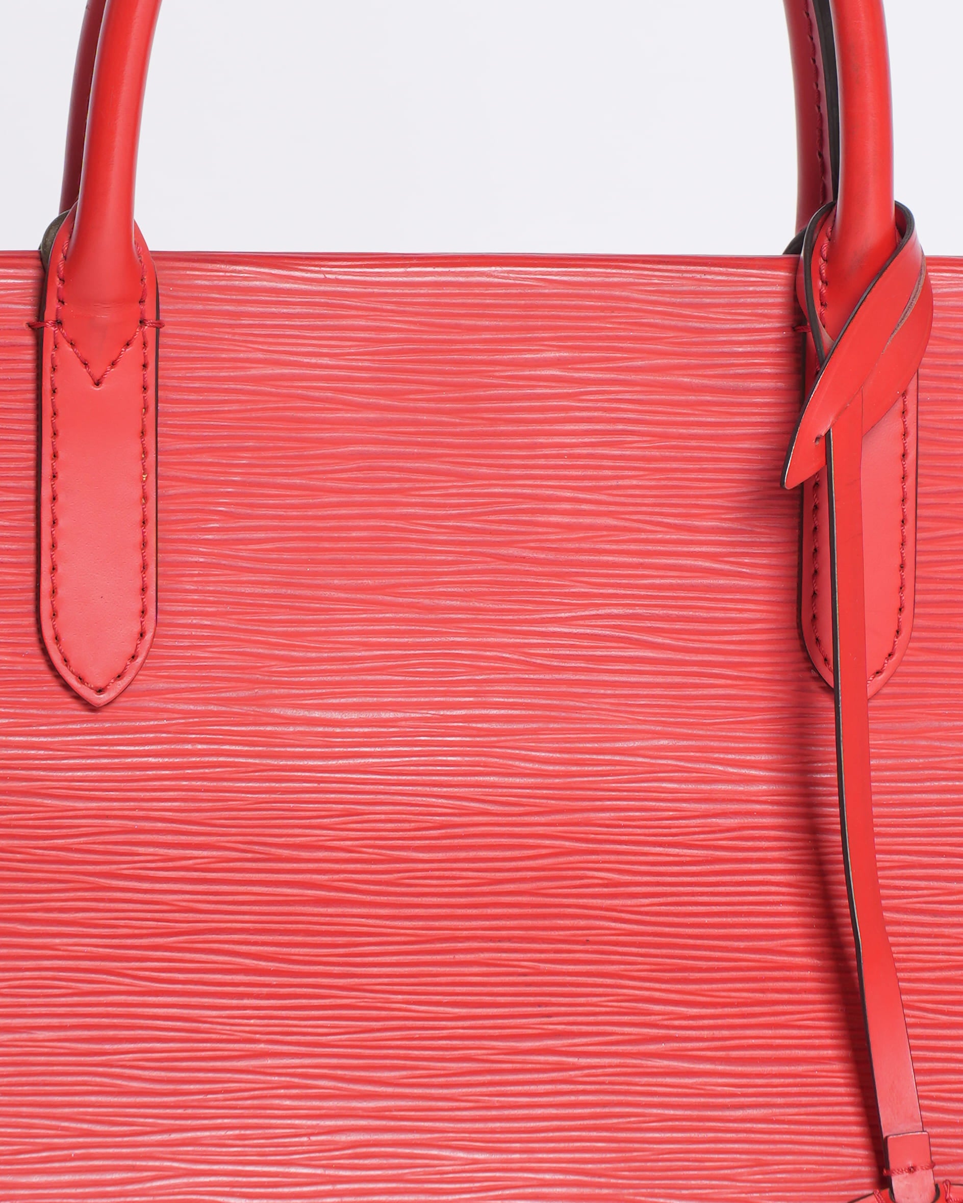 Louis Vuitton Coquelicot Epi Leather Marly MM Bag