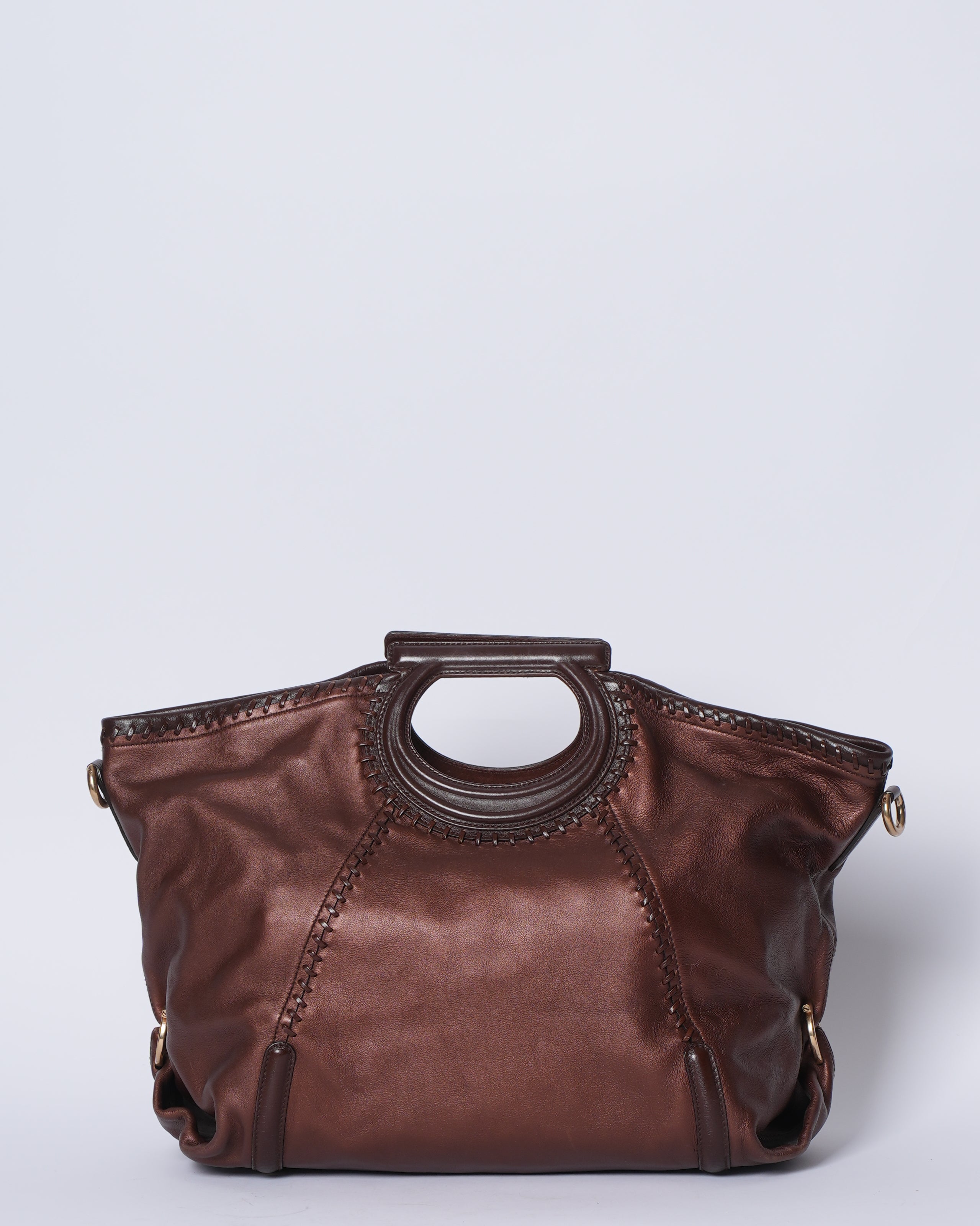 Vintage Ferragamo  Brown Top handle Bag